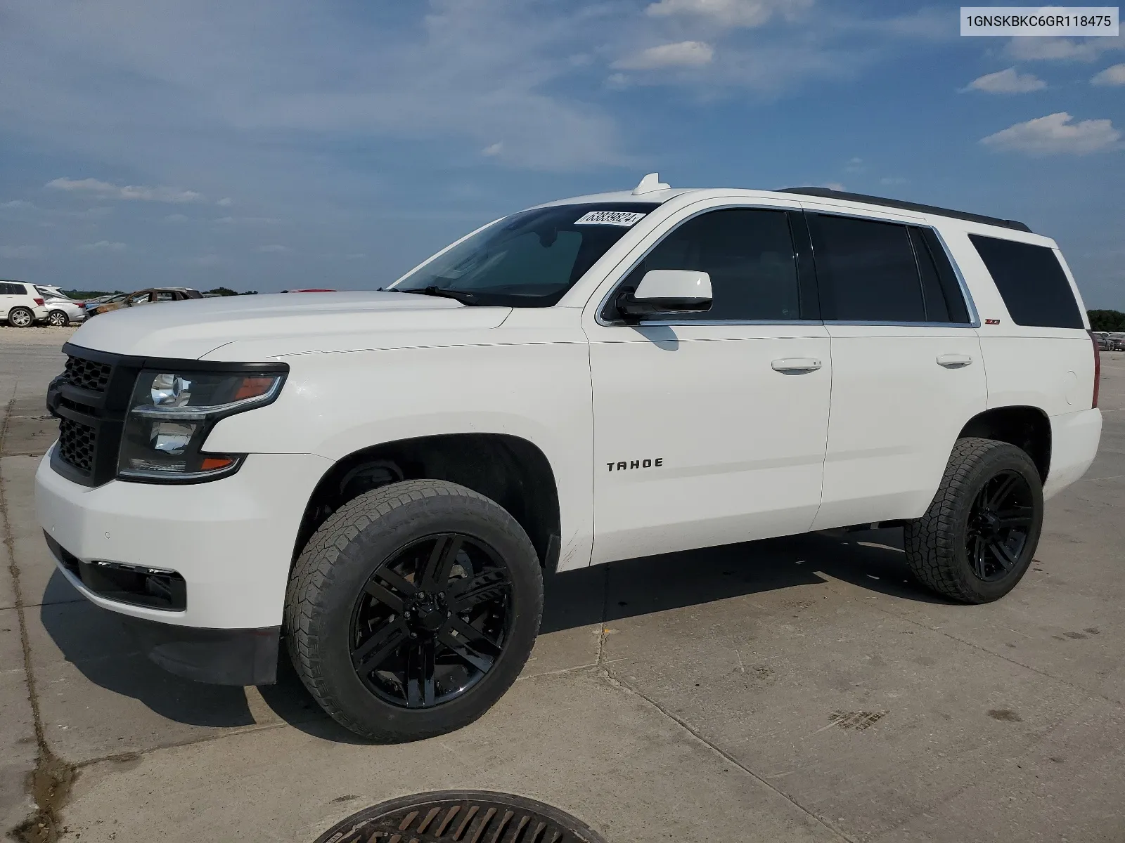 1GNSKBKC6GR118475 2016 Chevrolet Tahoe K1500 Lt