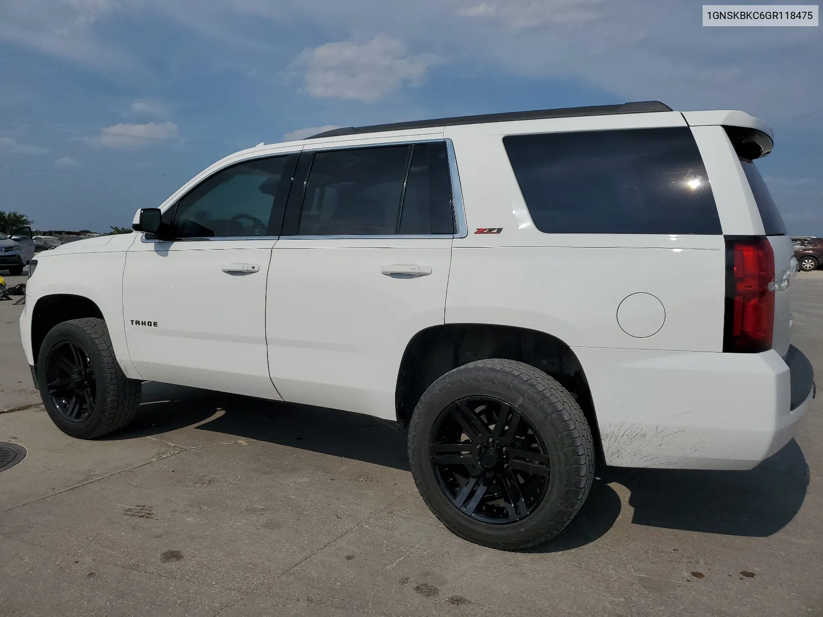 1GNSKBKC6GR118475 2016 Chevrolet Tahoe K1500 Lt