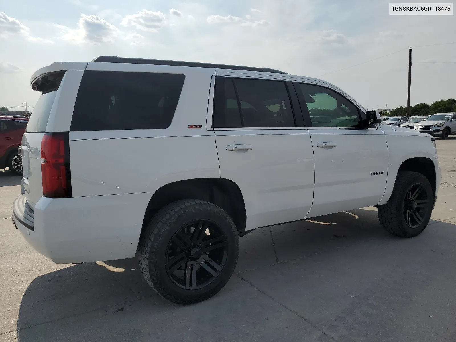 2016 Chevrolet Tahoe K1500 Lt VIN: 1GNSKBKC6GR118475 Lot: 63839824