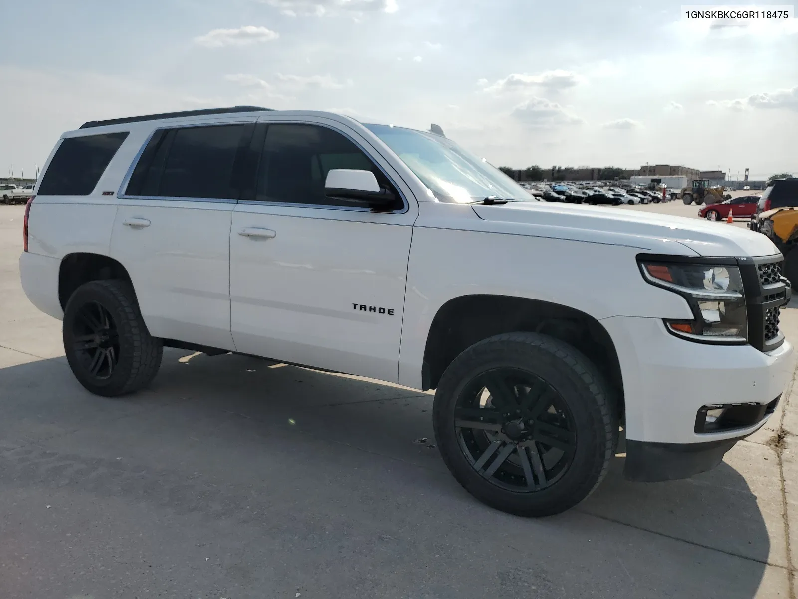 2016 Chevrolet Tahoe K1500 Lt VIN: 1GNSKBKC6GR118475 Lot: 63839824