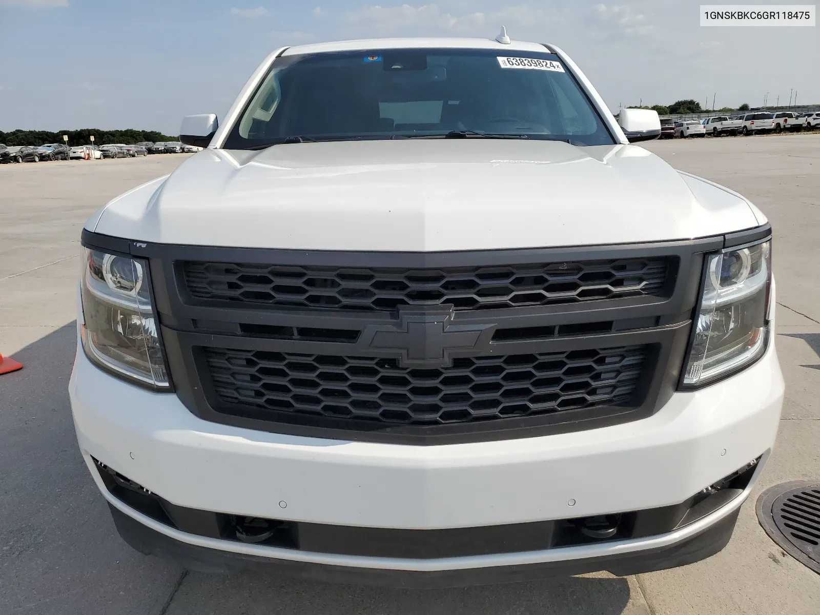 1GNSKBKC6GR118475 2016 Chevrolet Tahoe K1500 Lt