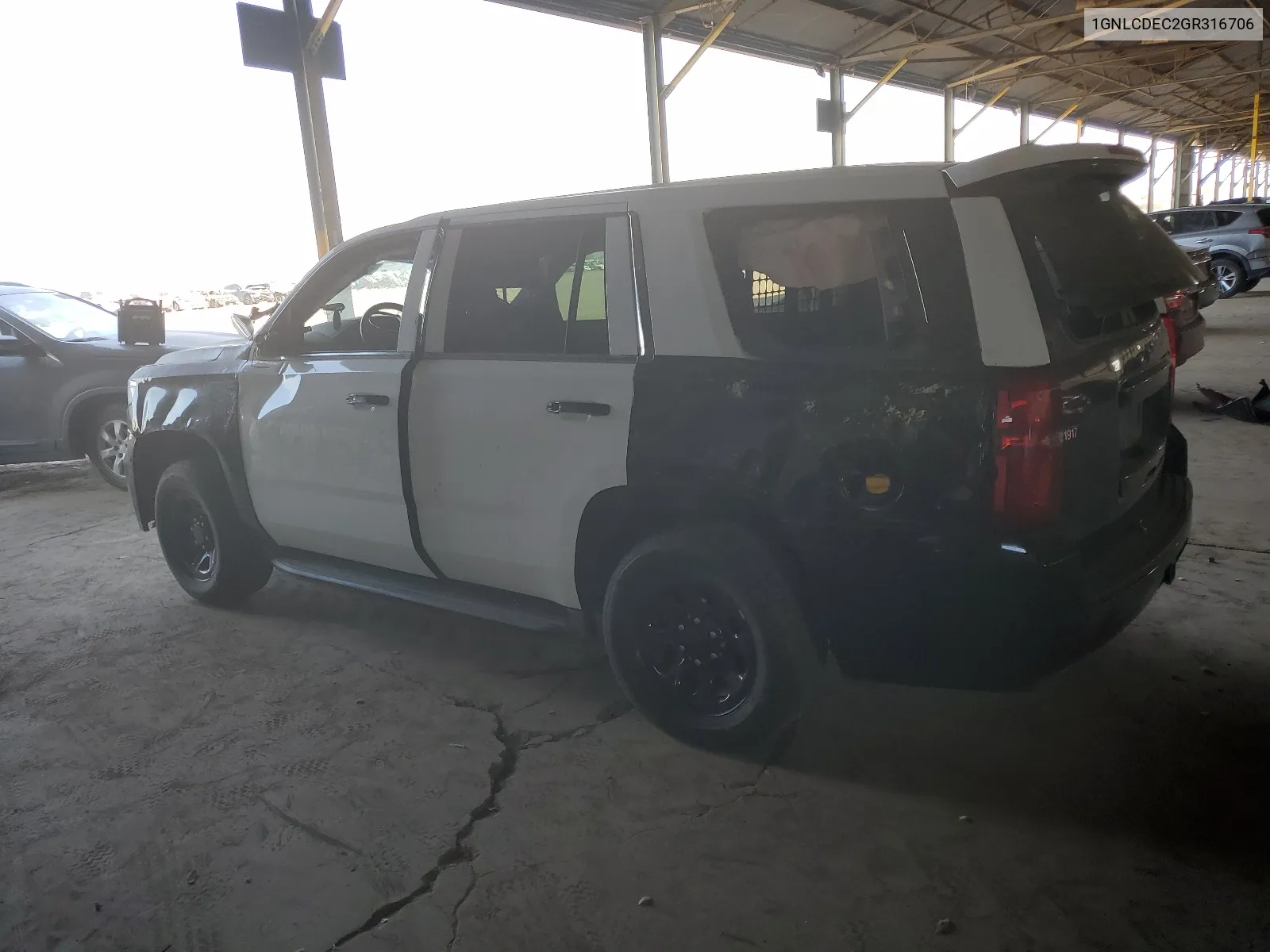 2016 Chevrolet Tahoe Police VIN: 1GNLCDEC2GR316706 Lot: 64070674