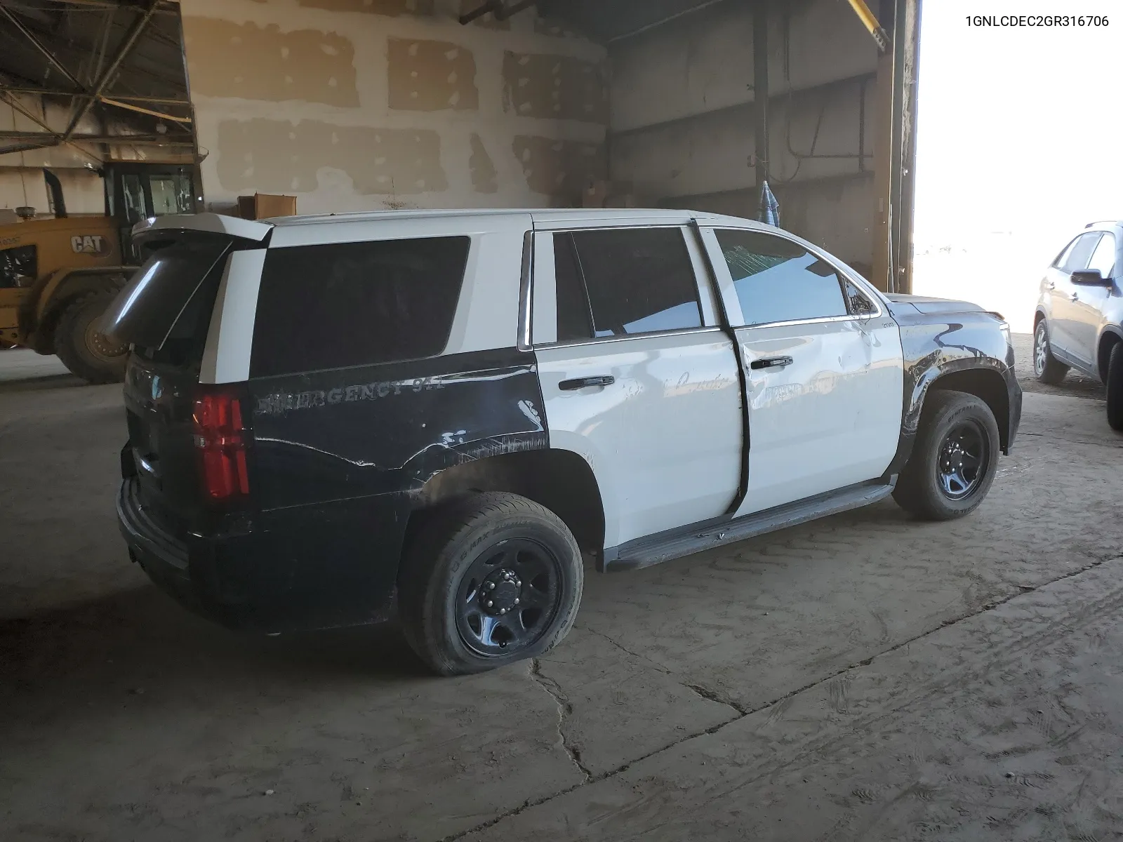 1GNLCDEC2GR316706 2016 Chevrolet Tahoe Police