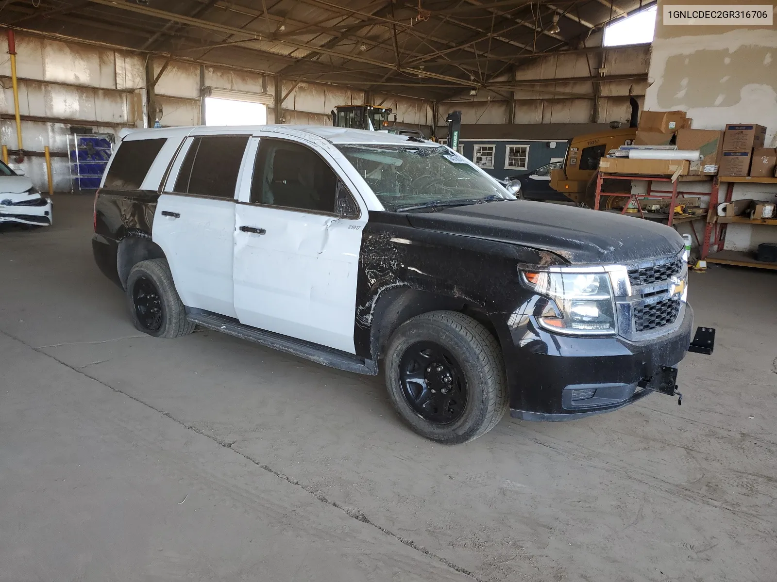 2016 Chevrolet Tahoe Police VIN: 1GNLCDEC2GR316706 Lot: 64070674