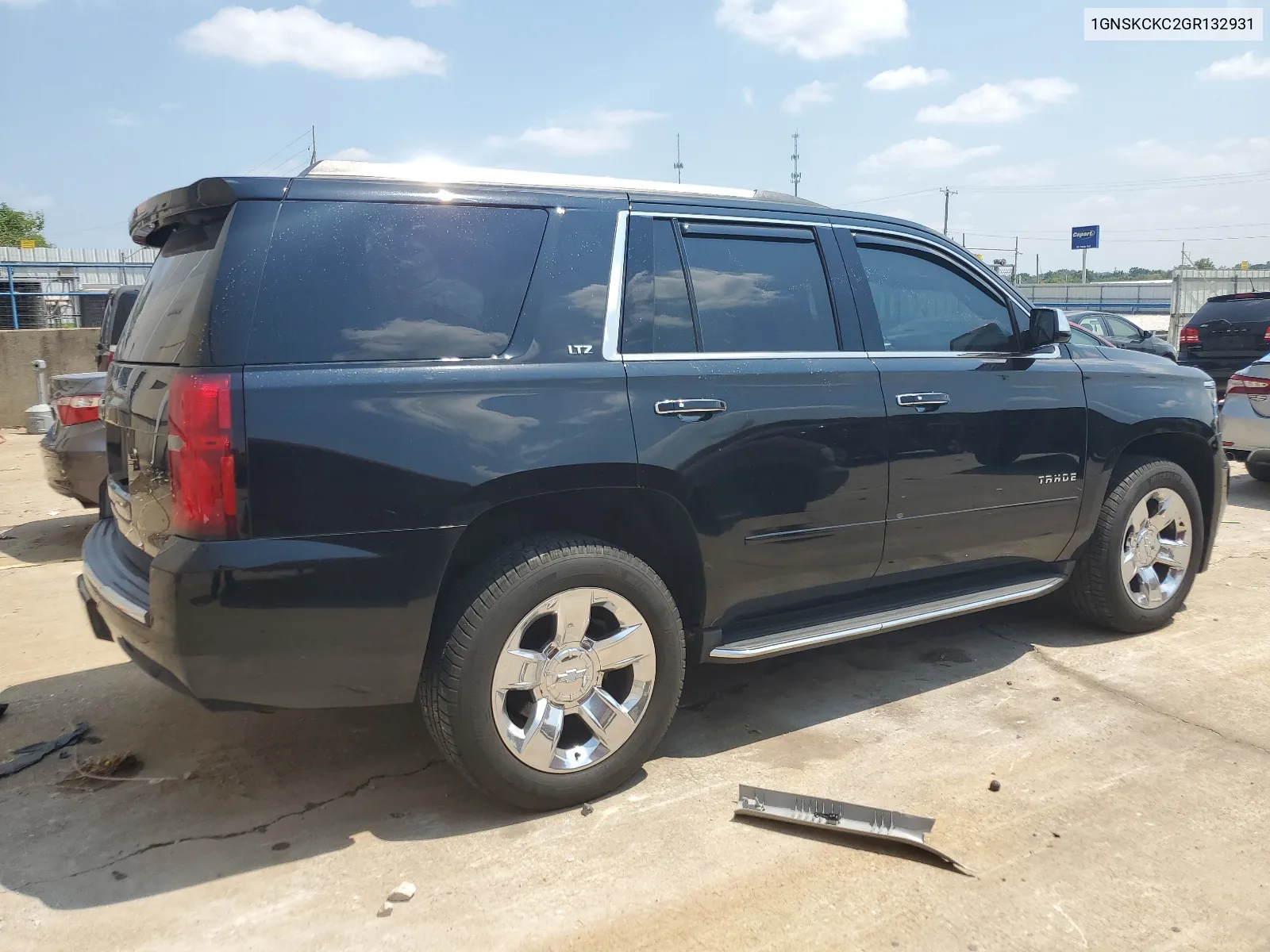 1GNSKCKC2GR132931 2016 Chevrolet Tahoe K1500 Ltz