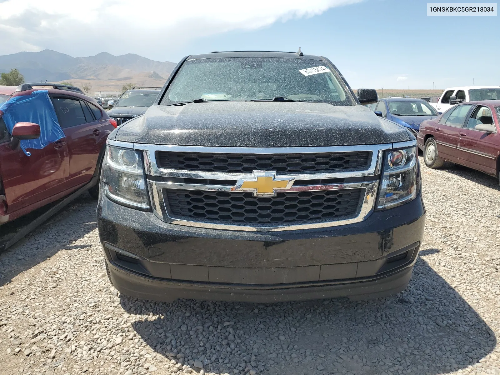 2016 Chevrolet Tahoe K1500 Lt VIN: 1GNSKBKC5GR218034 Lot: 65713414