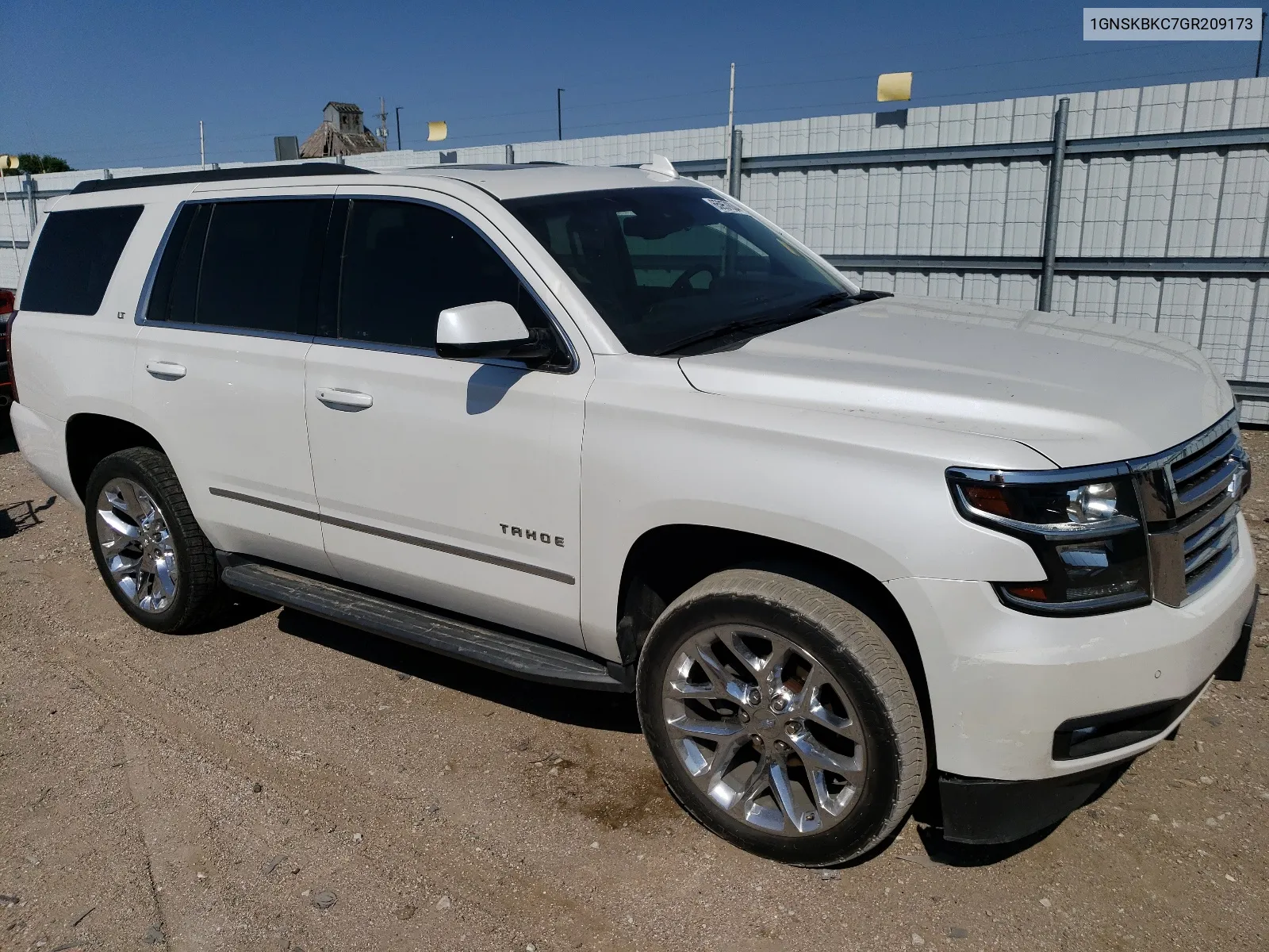 1GNSKBKC7GR209173 2016 Chevrolet Tahoe K1500 Lt