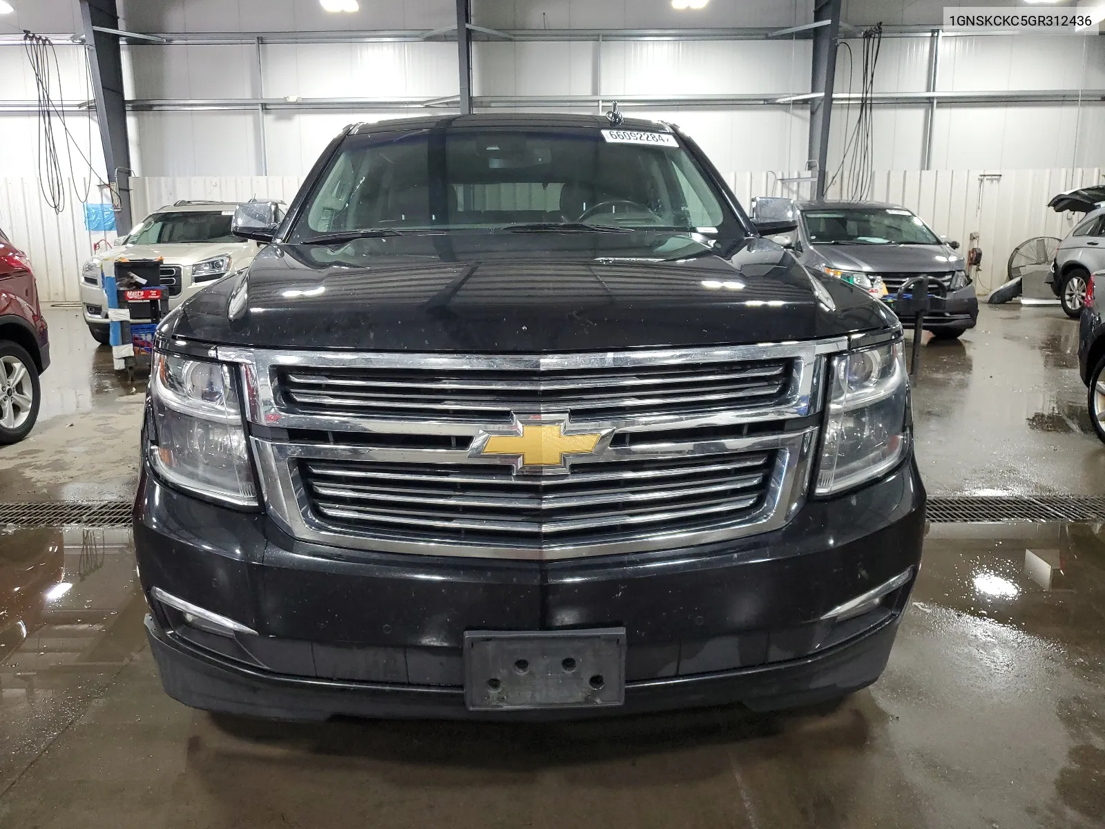 2016 Chevrolet Tahoe K1500 Ltz VIN: 1GNSKCKC5GR312436 Lot: 66092284