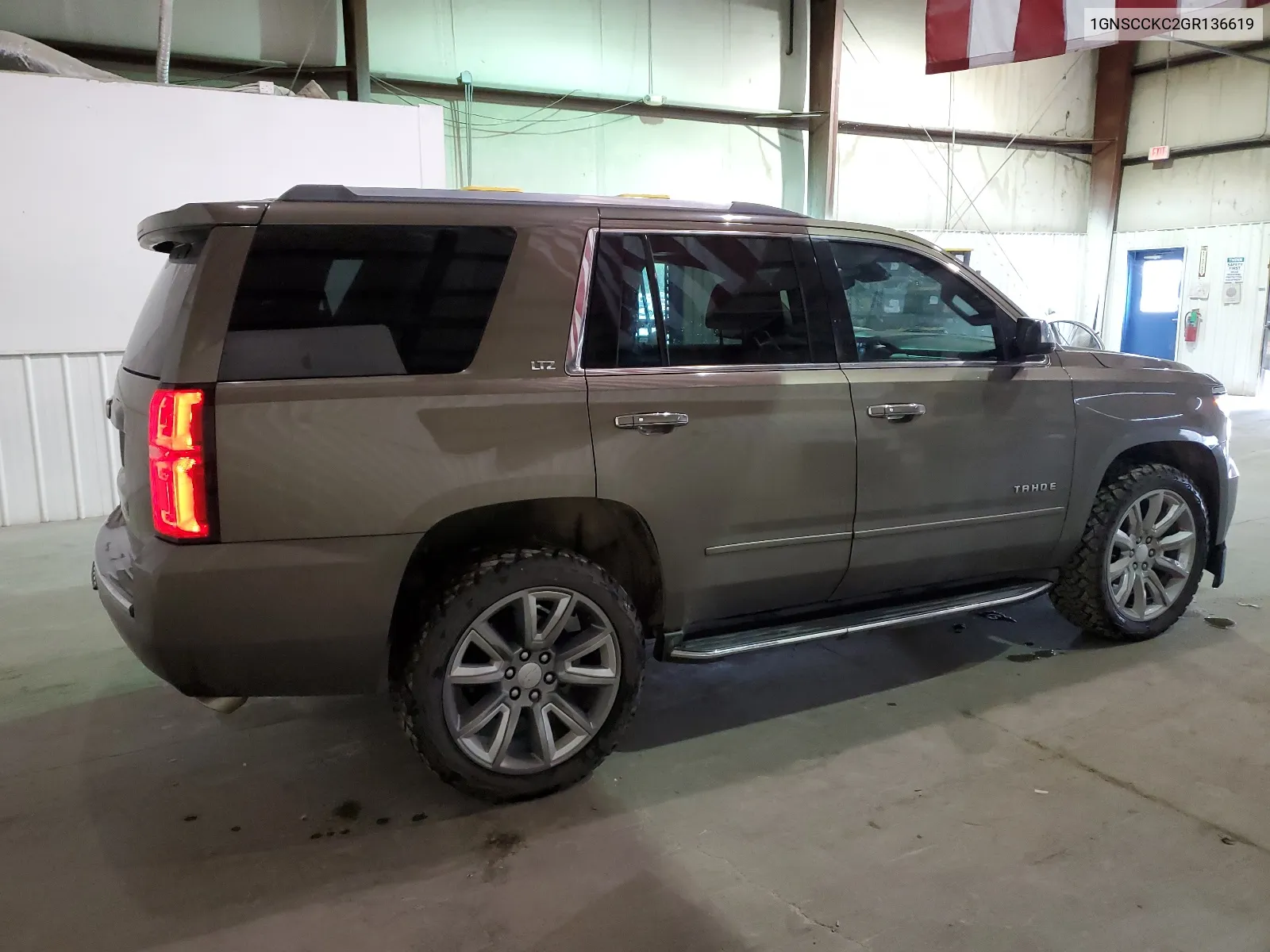 2016 Chevrolet Tahoe C1500 Ltz VIN: 1GNSCCKC2GR136619 Lot: 66437584