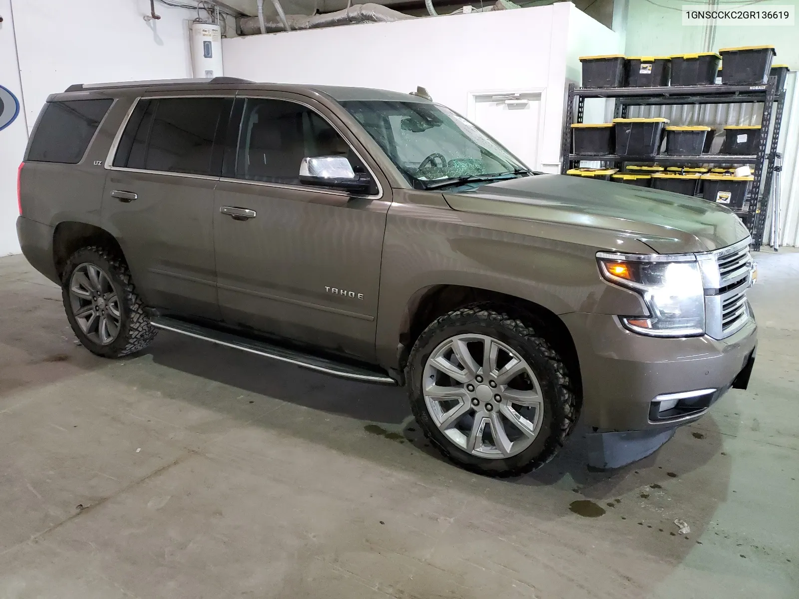 2016 Chevrolet Tahoe C1500 Ltz VIN: 1GNSCCKC2GR136619 Lot: 66437584