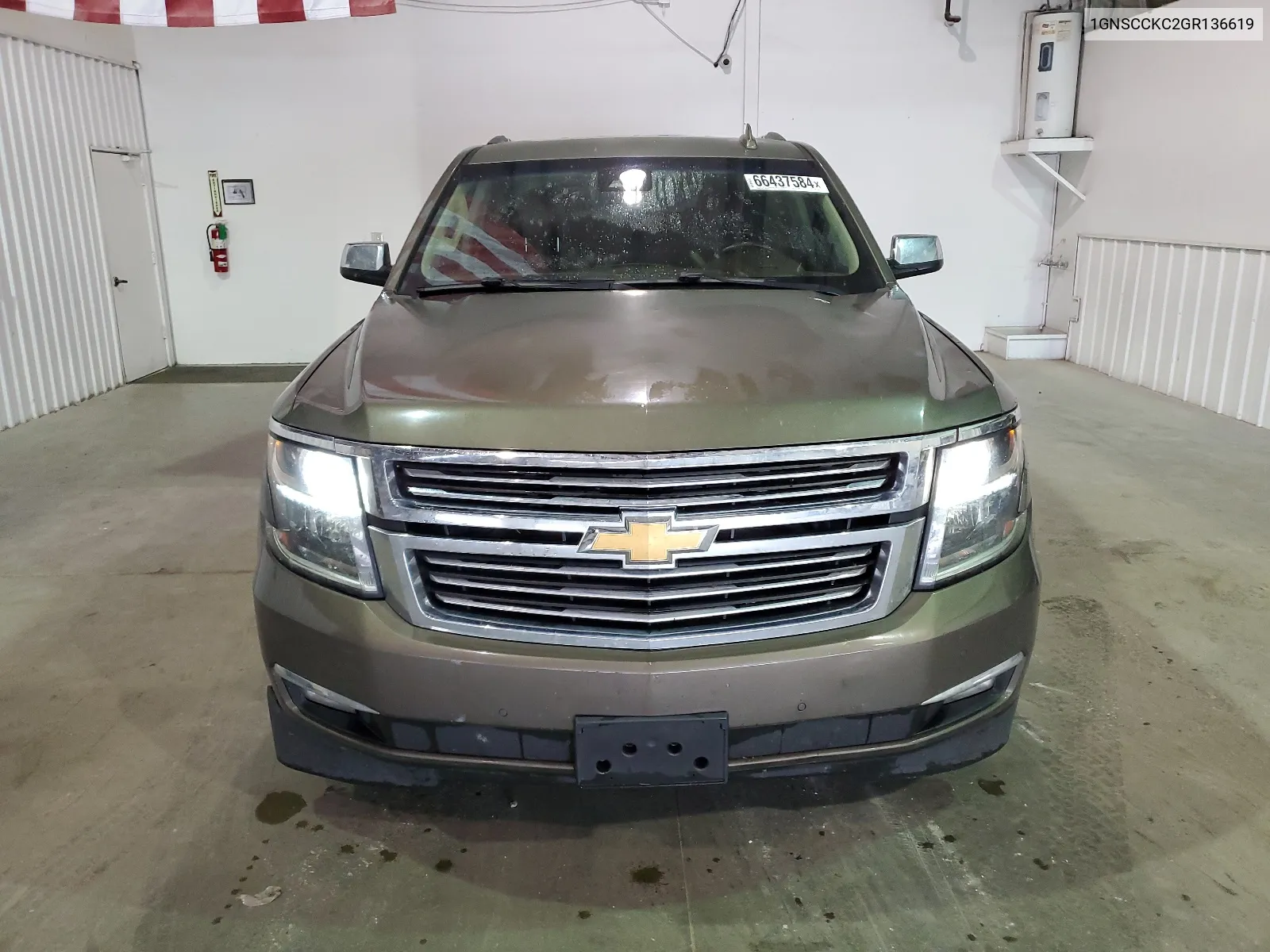 1GNSCCKC2GR136619 2016 Chevrolet Tahoe C1500 Ltz