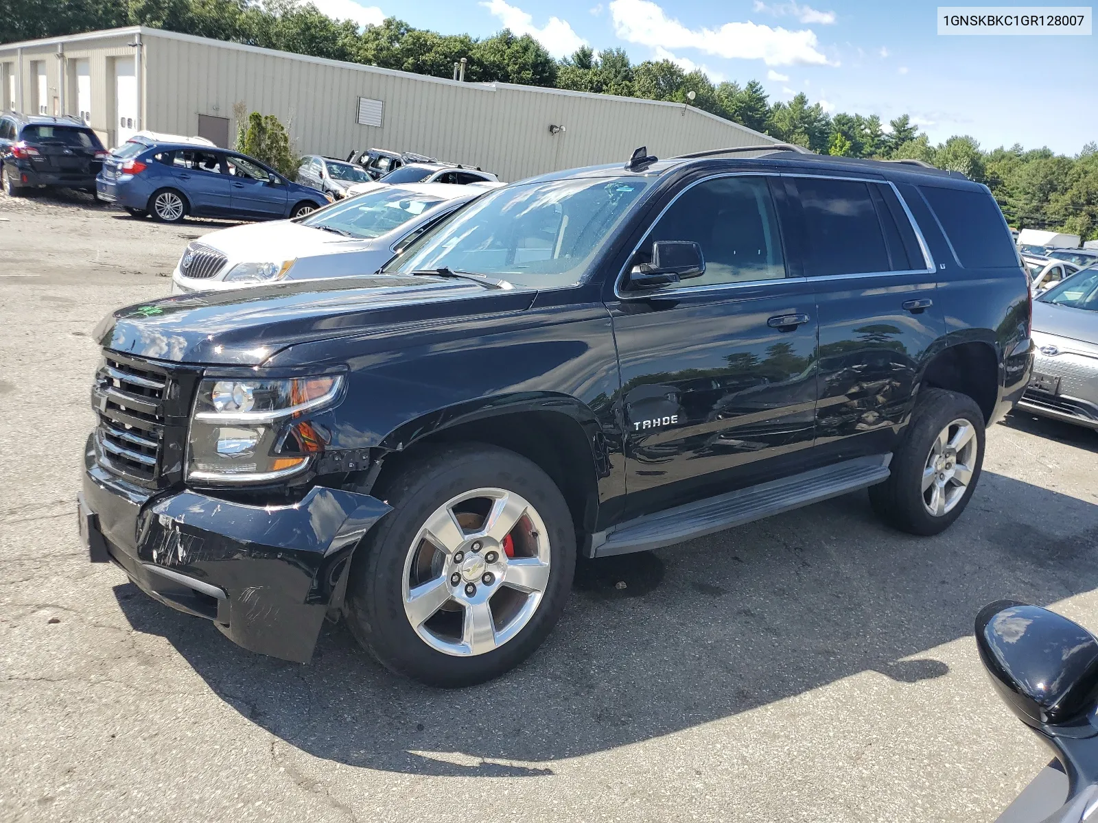 2016 Chevrolet Tahoe K1500 Lt VIN: 1GNSKBKC1GR128007 Lot: 66953784