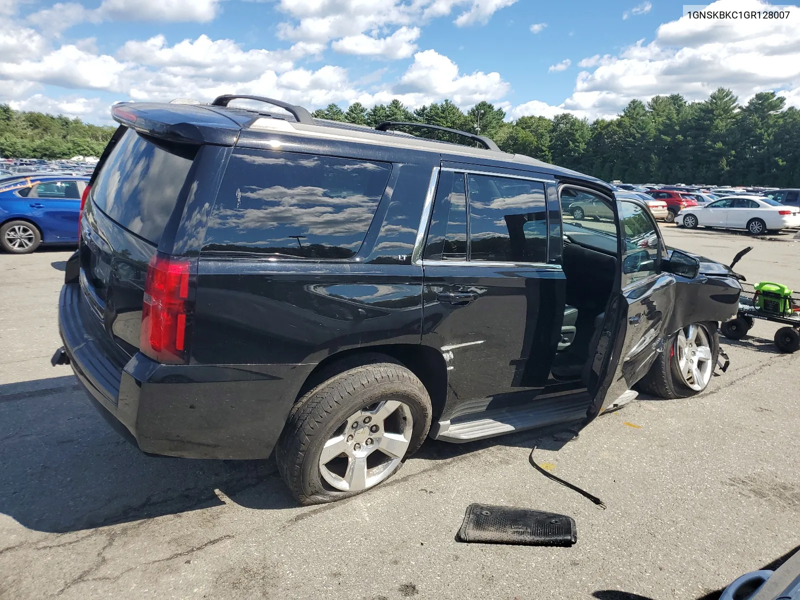 2016 Chevrolet Tahoe K1500 Lt VIN: 1GNSKBKC1GR128007 Lot: 66953784