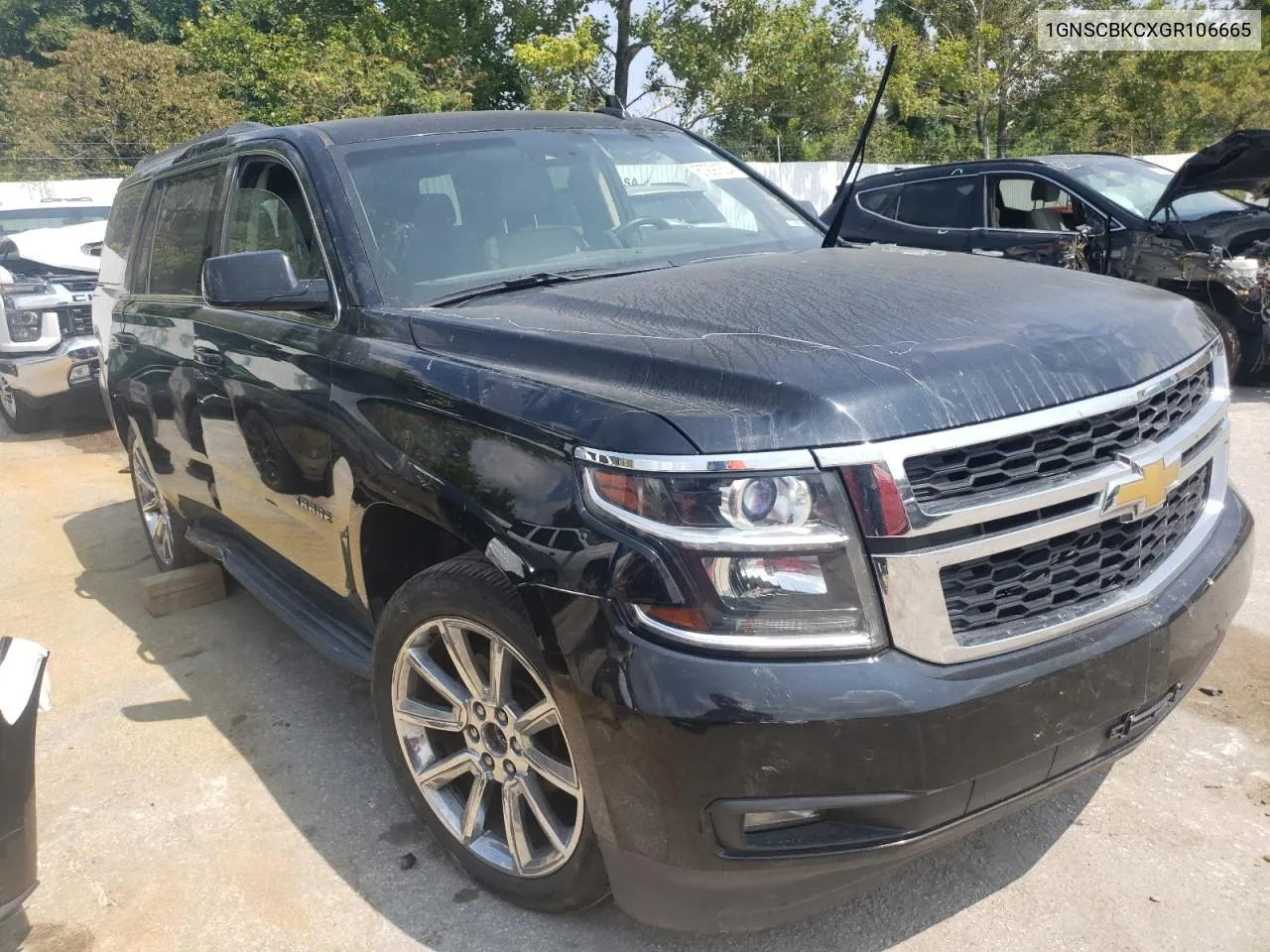 1GNSCBKCXGR106665 2016 Chevrolet Tahoe C1500 Lt