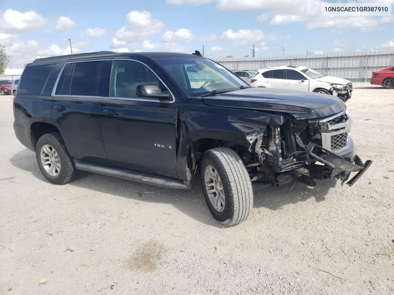 2016 Chevrolet Tahoe C1500 Ls VIN: 1GNSCAEC1GR387910 Lot: 67502714