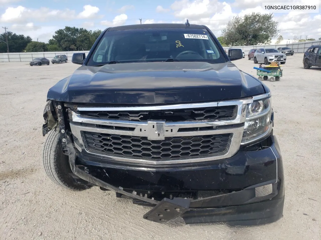 1GNSCAEC1GR387910 2016 Chevrolet Tahoe C1500 Ls