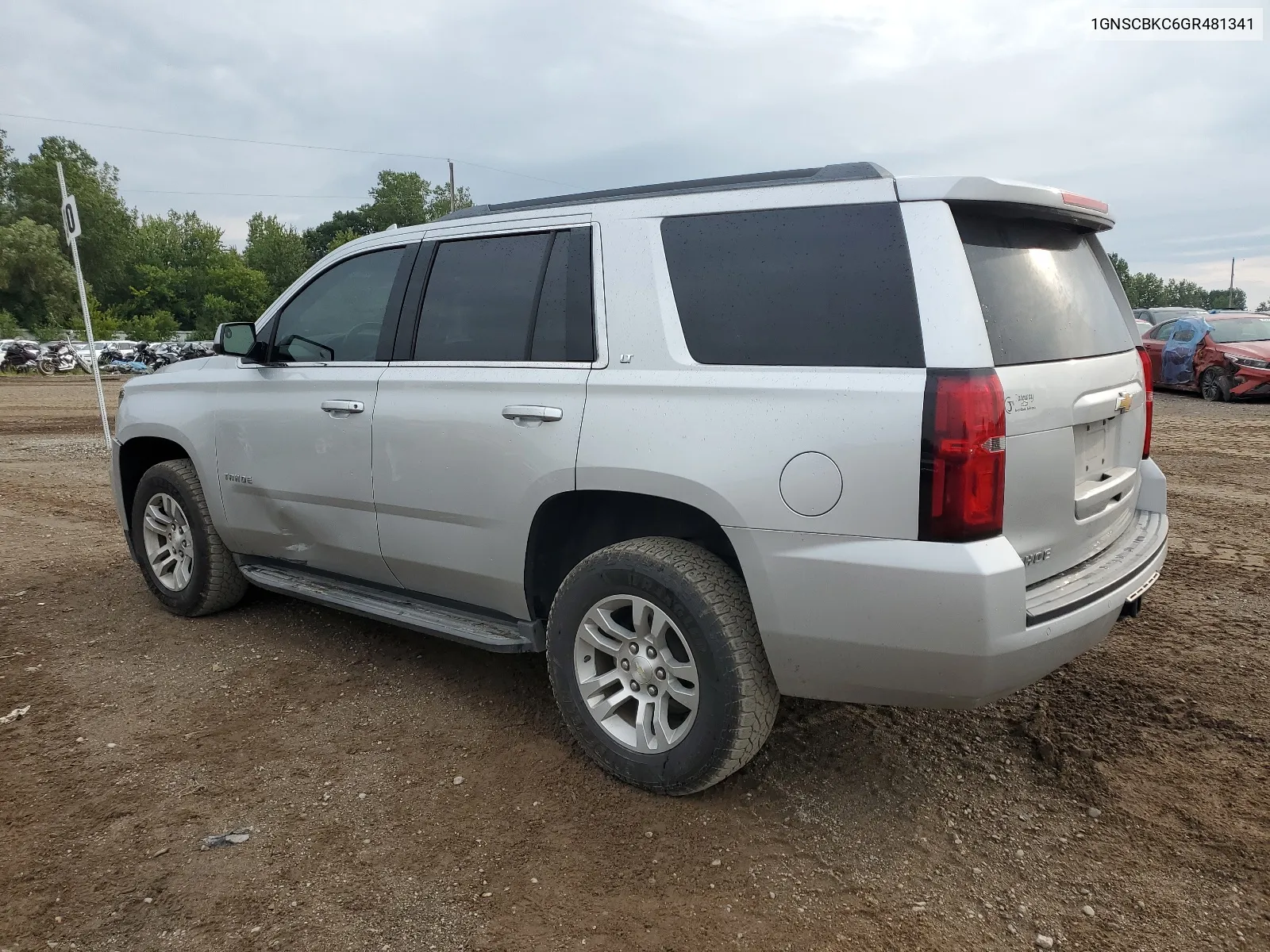 1GNSCBKC6GR481341 2016 Chevrolet Tahoe C1500 Lt