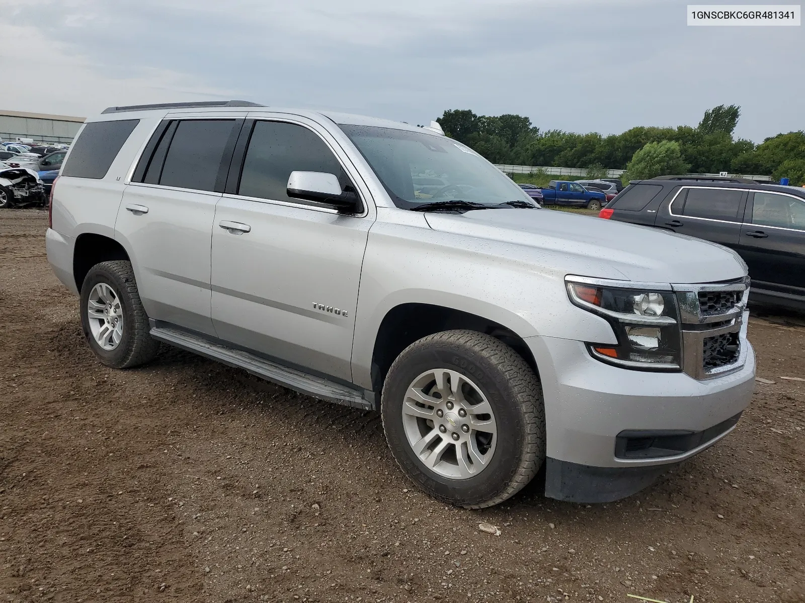 1GNSCBKC6GR481341 2016 Chevrolet Tahoe C1500 Lt