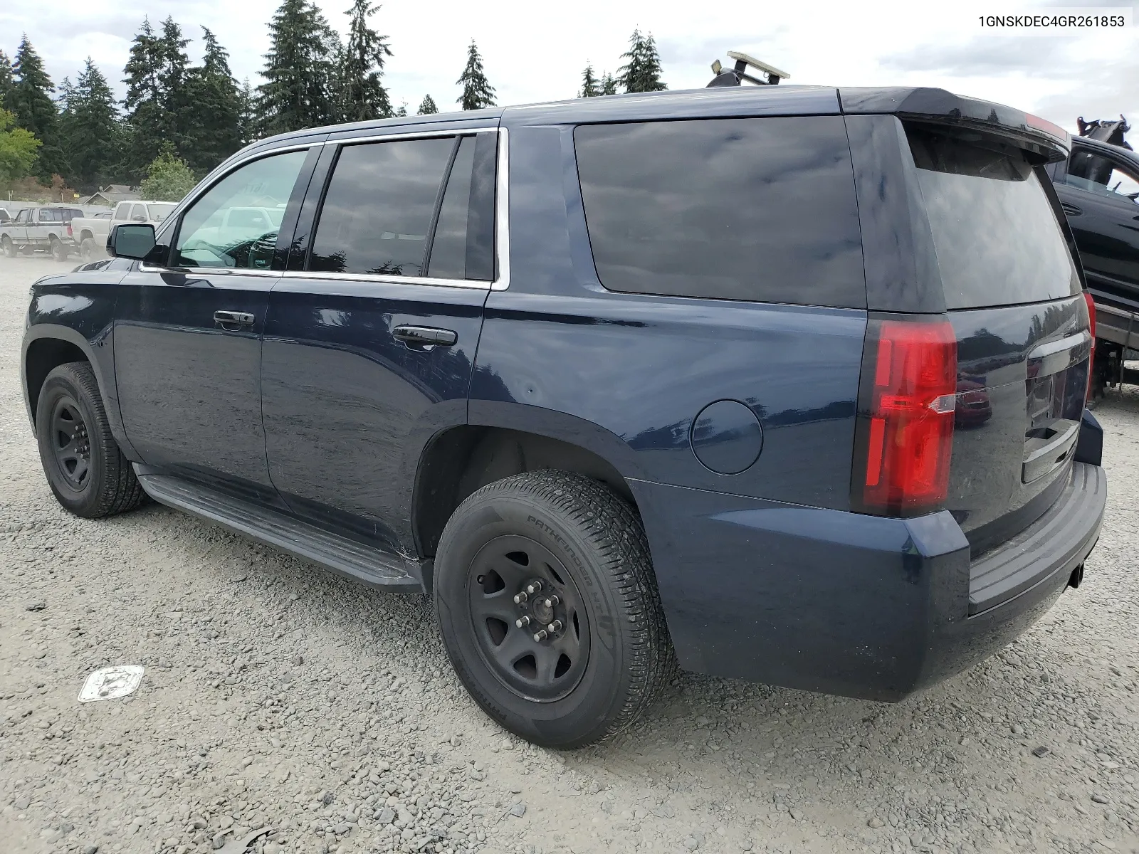 2016 Chevrolet Tahoe Police VIN: 1GNSKDEC4GR261853 Lot: 67781354