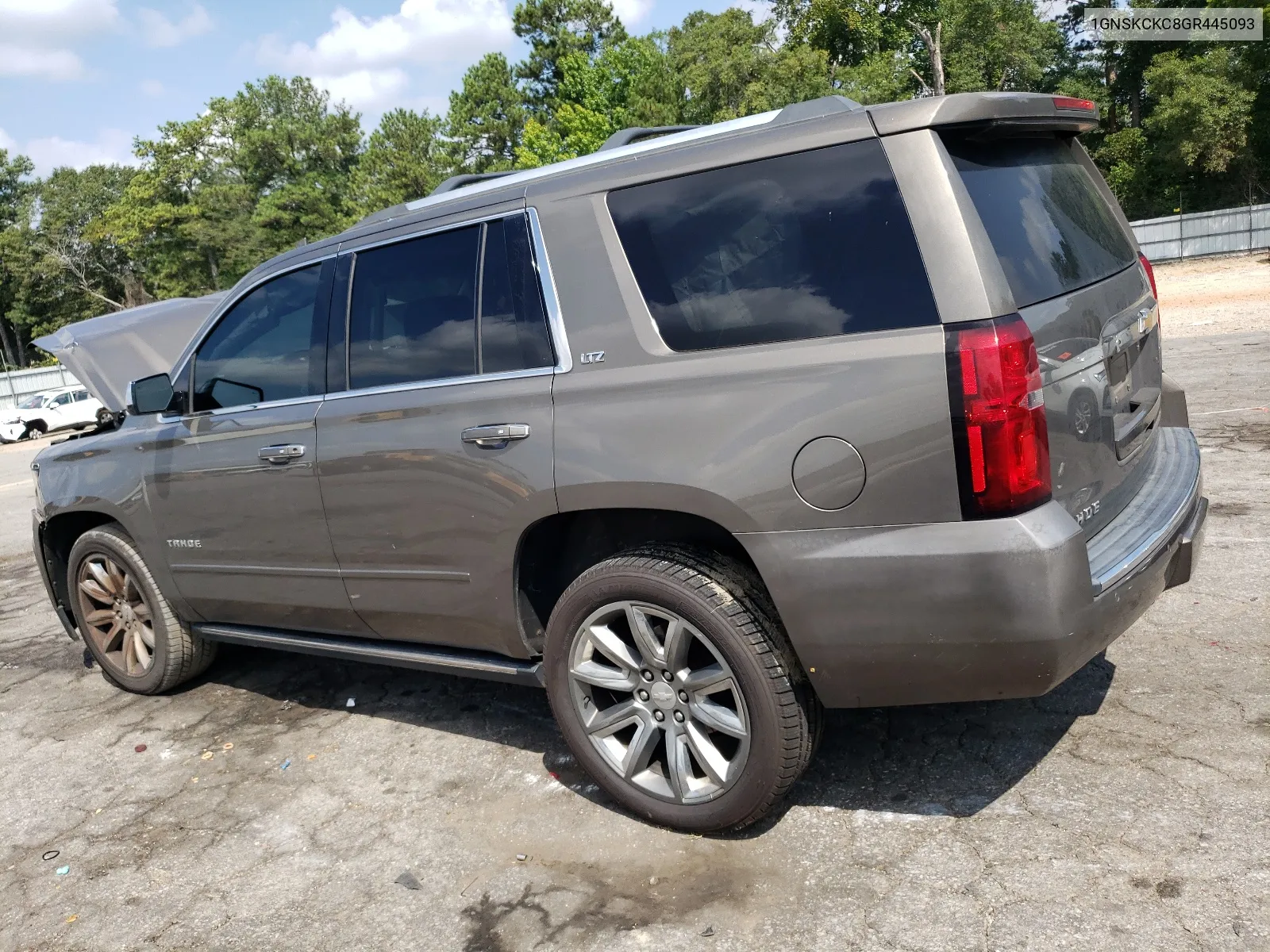 2016 Chevrolet Tahoe K1500 Ltz VIN: 1GNSKCKC8GR445093 Lot: 68208444