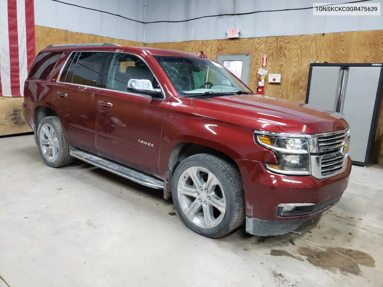 2016 Chevrolet Tahoe K1500 Ltz VIN: 1GNSKCKC0GR475639 Lot: 68995054