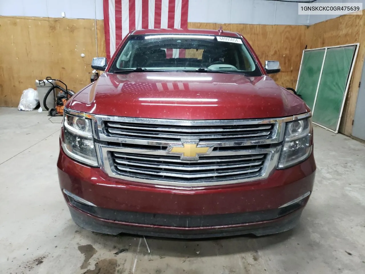 1GNSKCKC0GR475639 2016 Chevrolet Tahoe K1500 Ltz