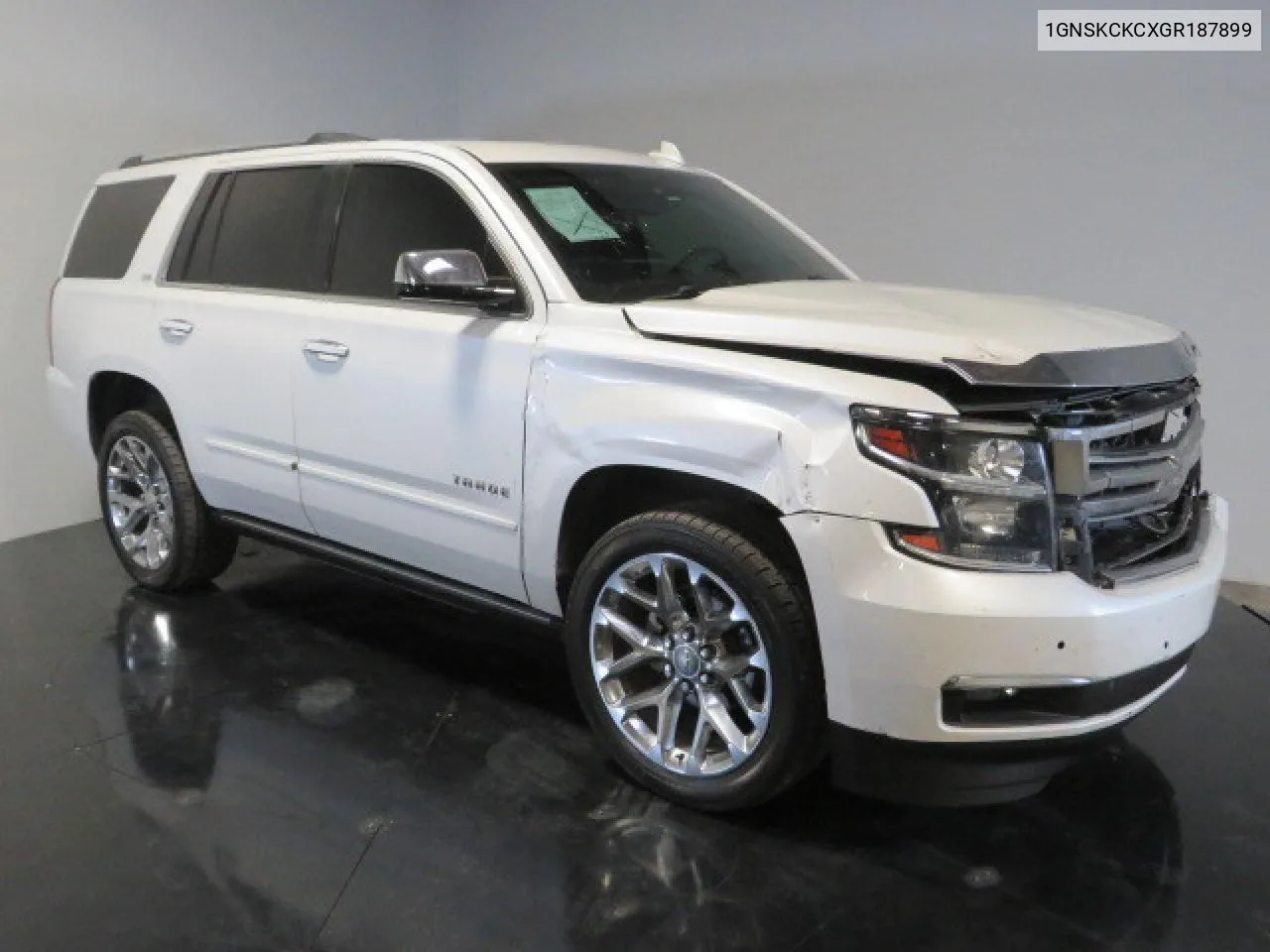 1GNSKCKCXGR187899 2016 Chevrolet Tahoe K1500 Ltz