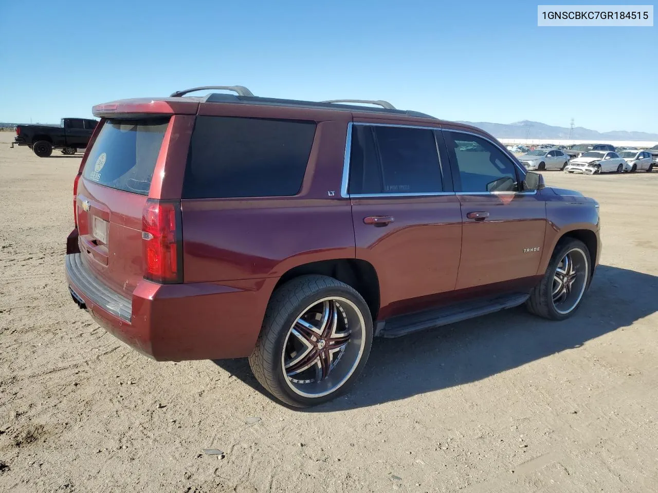 1GNSCBKC7GR184515 2016 Chevrolet Tahoe C1500 Lt