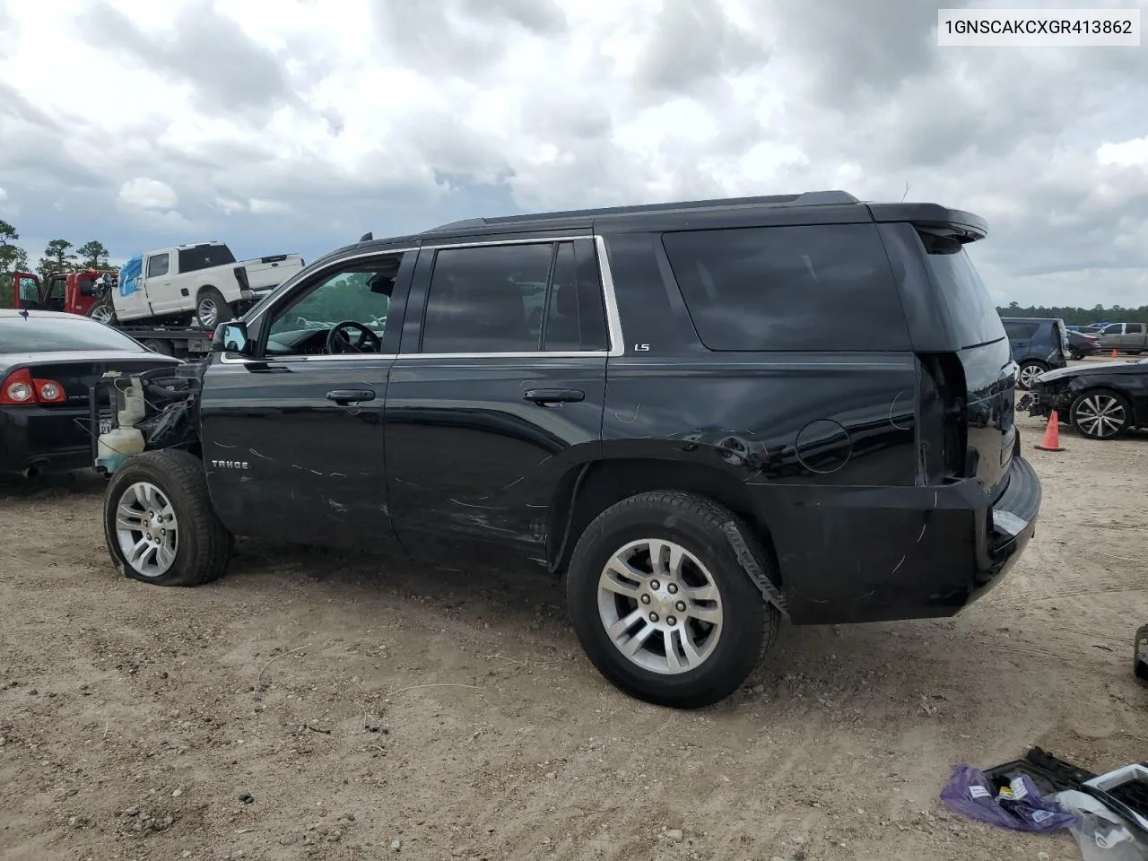 2016 Chevrolet Tahoe C1500 Ls VIN: 1GNSCAKCXGR413862 Lot: 69284214