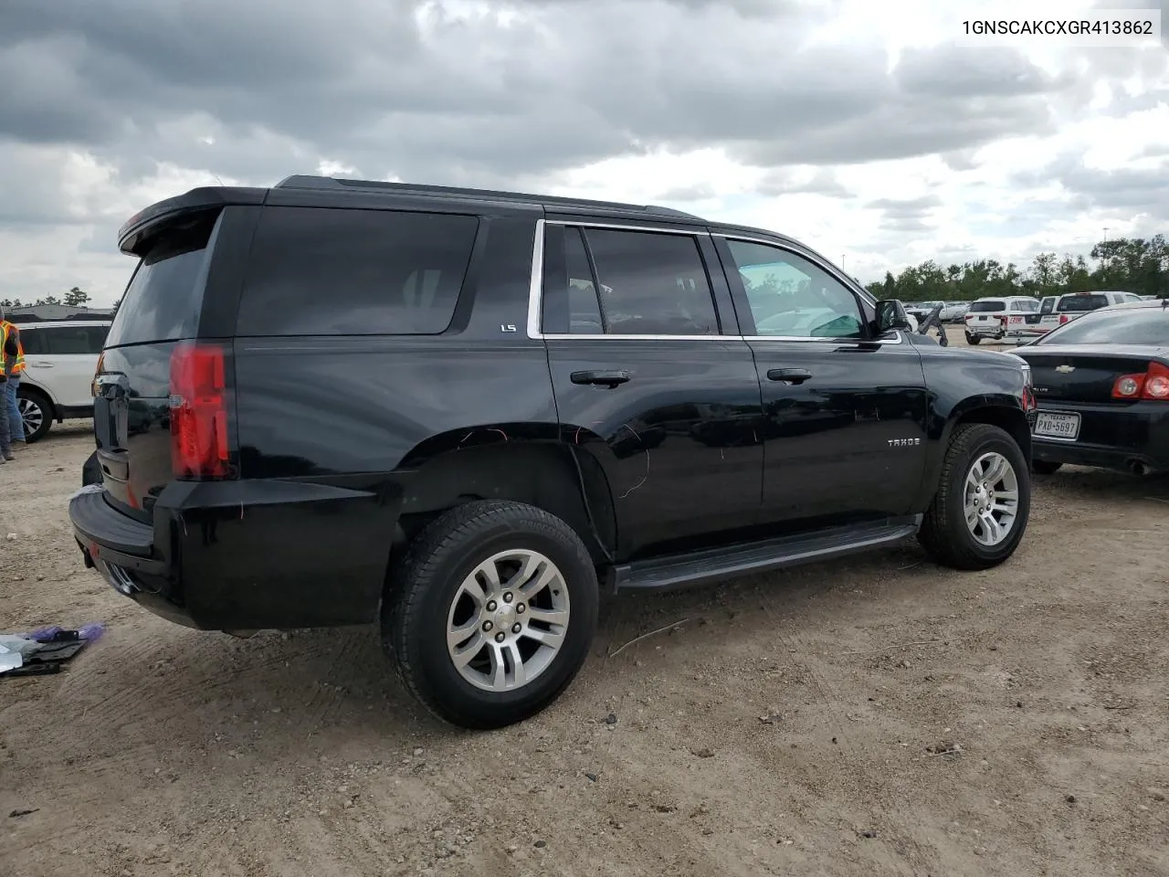 2016 Chevrolet Tahoe C1500 Ls VIN: 1GNSCAKCXGR413862 Lot: 69284214