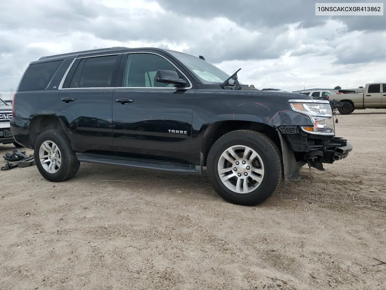 2016 Chevrolet Tahoe C1500 Ls VIN: 1GNSCAKCXGR413862 Lot: 69284214