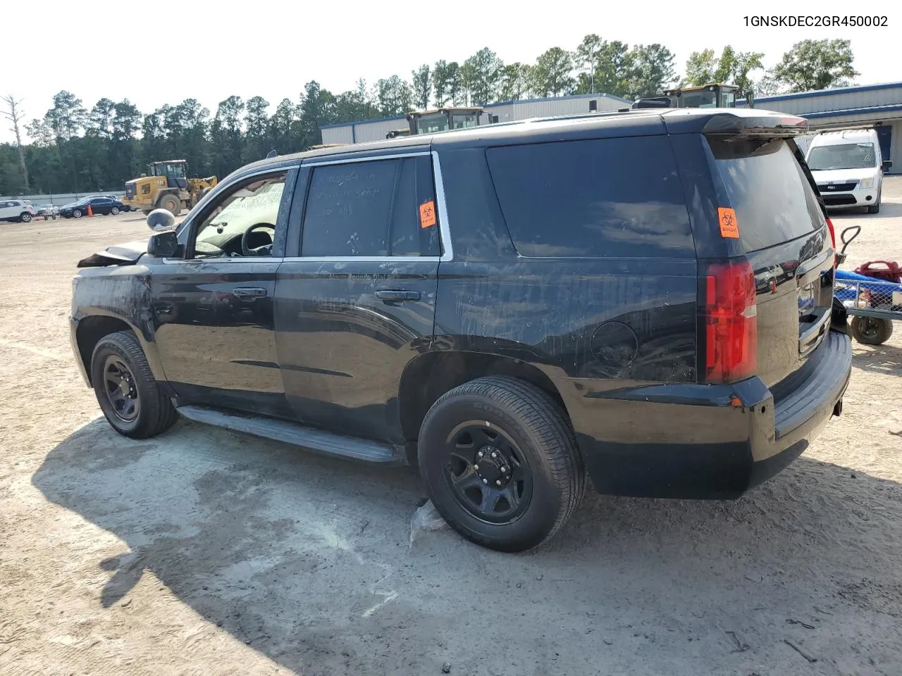 2016 Chevrolet Tahoe Police VIN: 1GNSKDEC2GR450002 Lot: 69375104