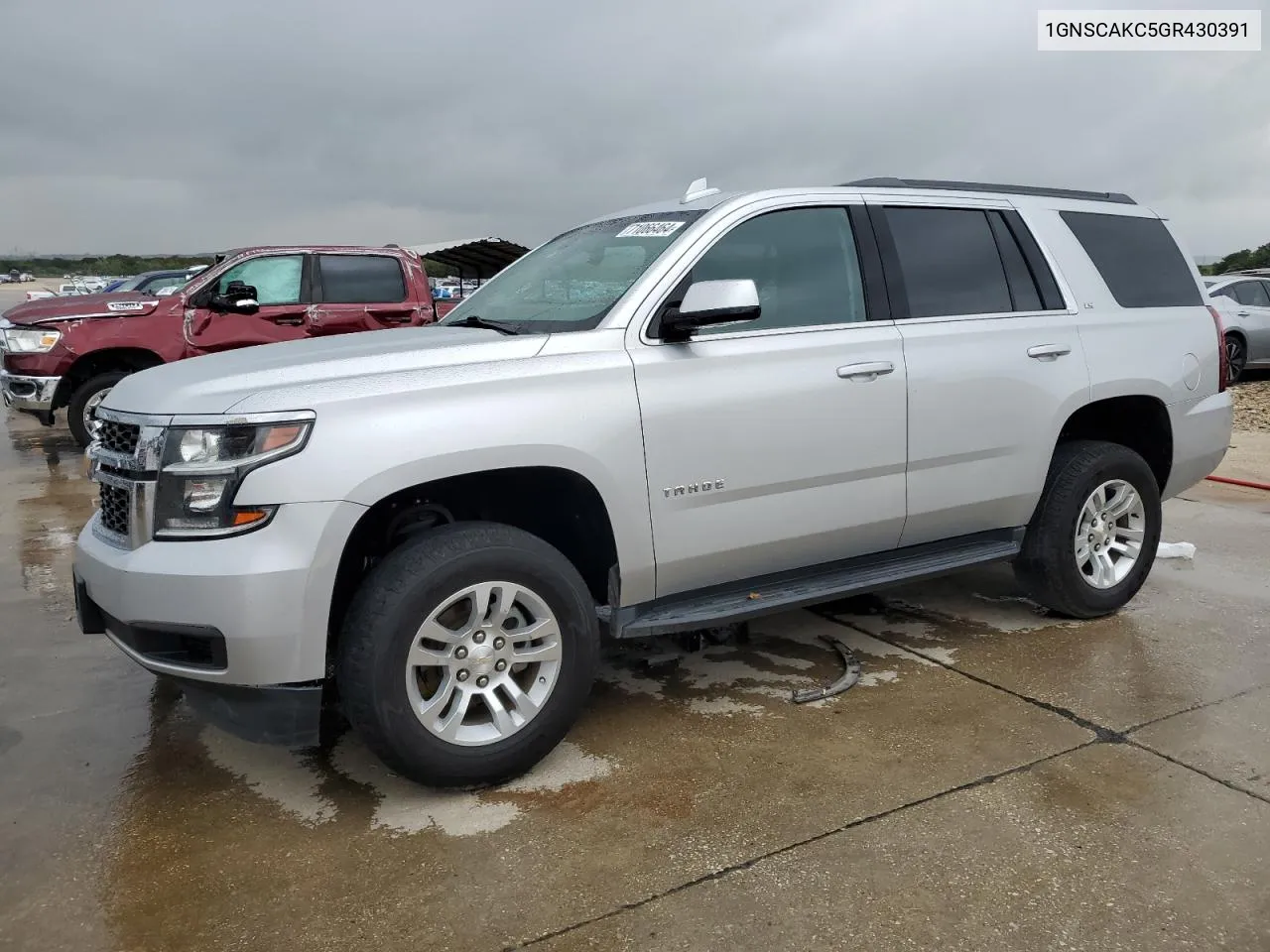 2016 Chevrolet Tahoe C1500 Ls VIN: 1GNSCAKC5GR430391 Lot: 71066464