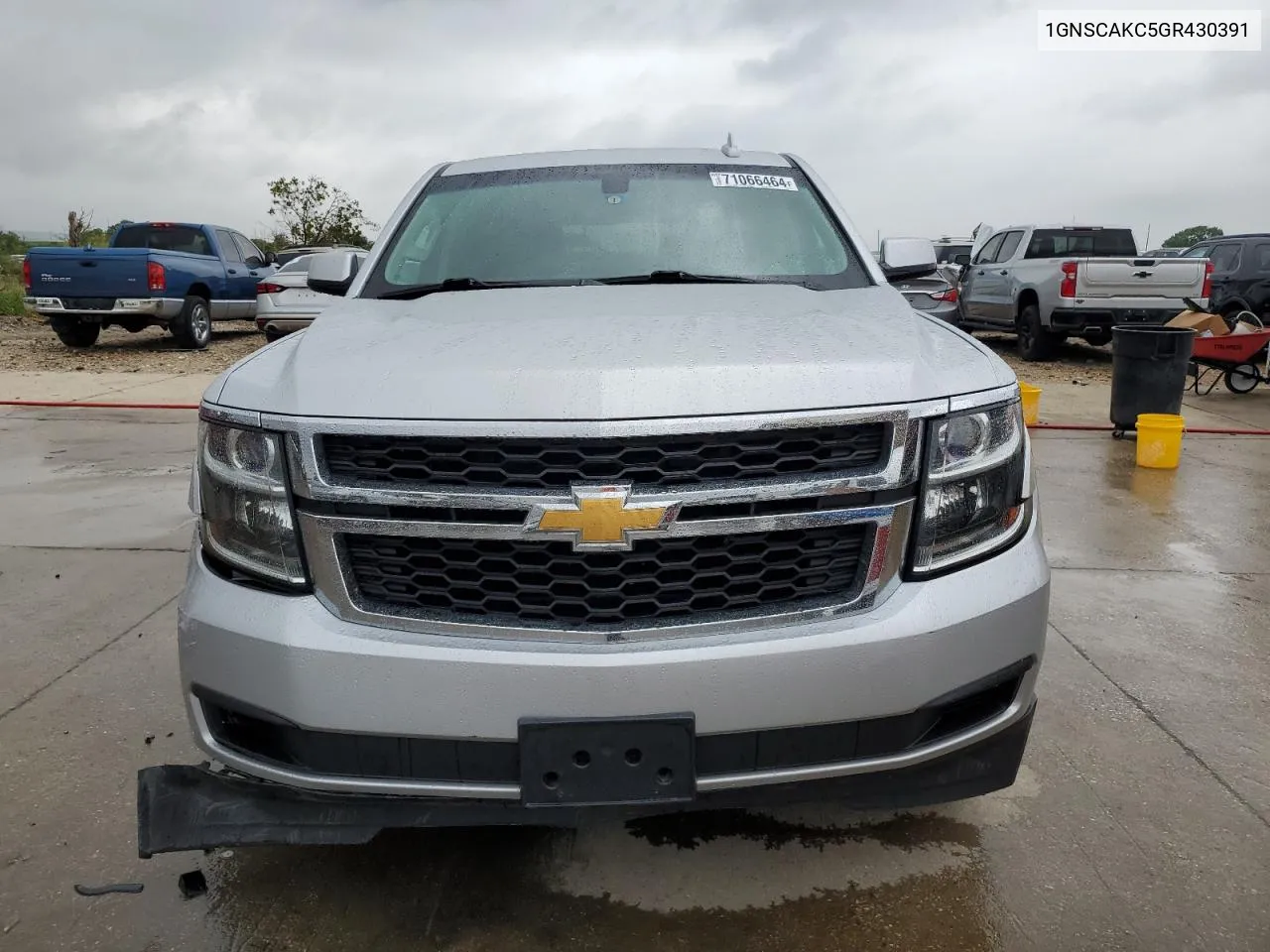 2016 Chevrolet Tahoe C1500 Ls VIN: 1GNSCAKC5GR430391 Lot: 71066464