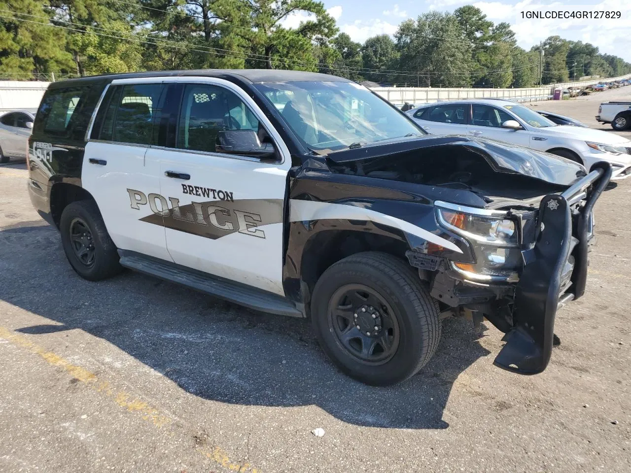 2016 Chevrolet Tahoe Police VIN: 1GNLCDEC4GR127829 Lot: 71564224