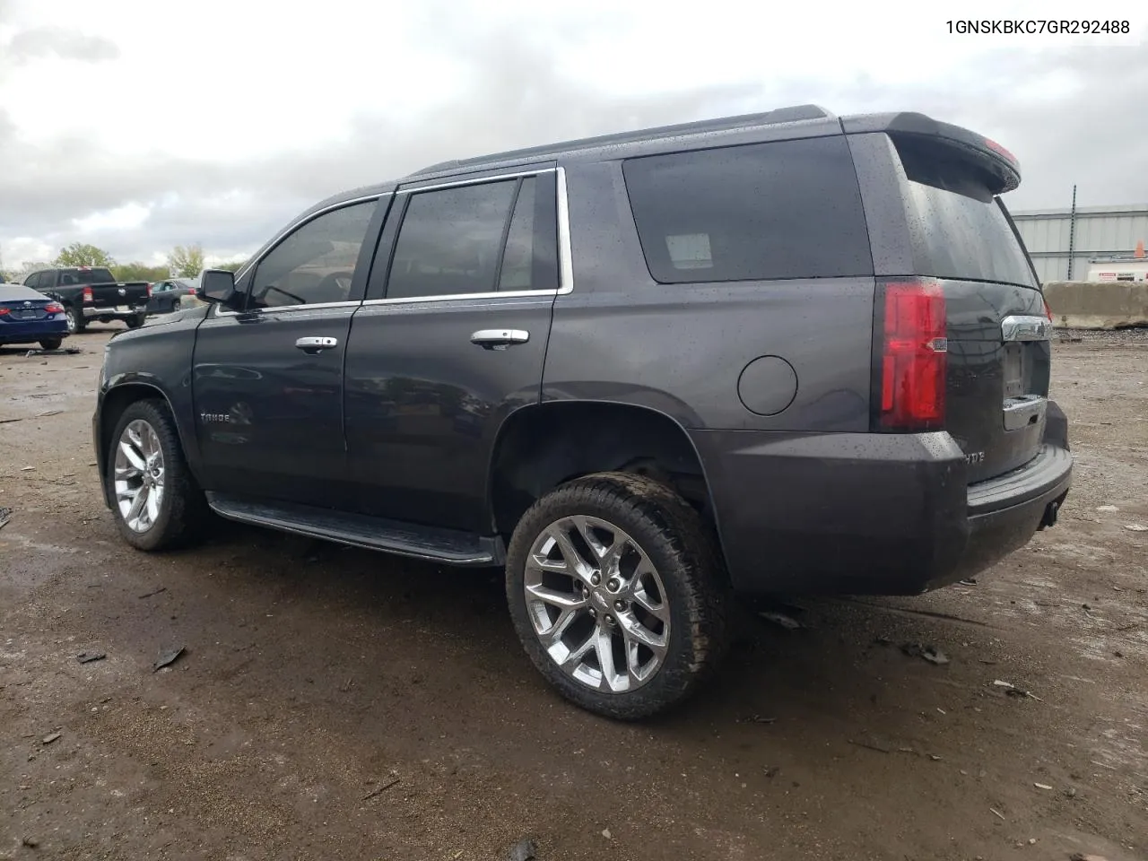 2016 Chevrolet Tahoe K1500 Lt VIN: 1GNSKBKC7GR292488 Lot: 72261214