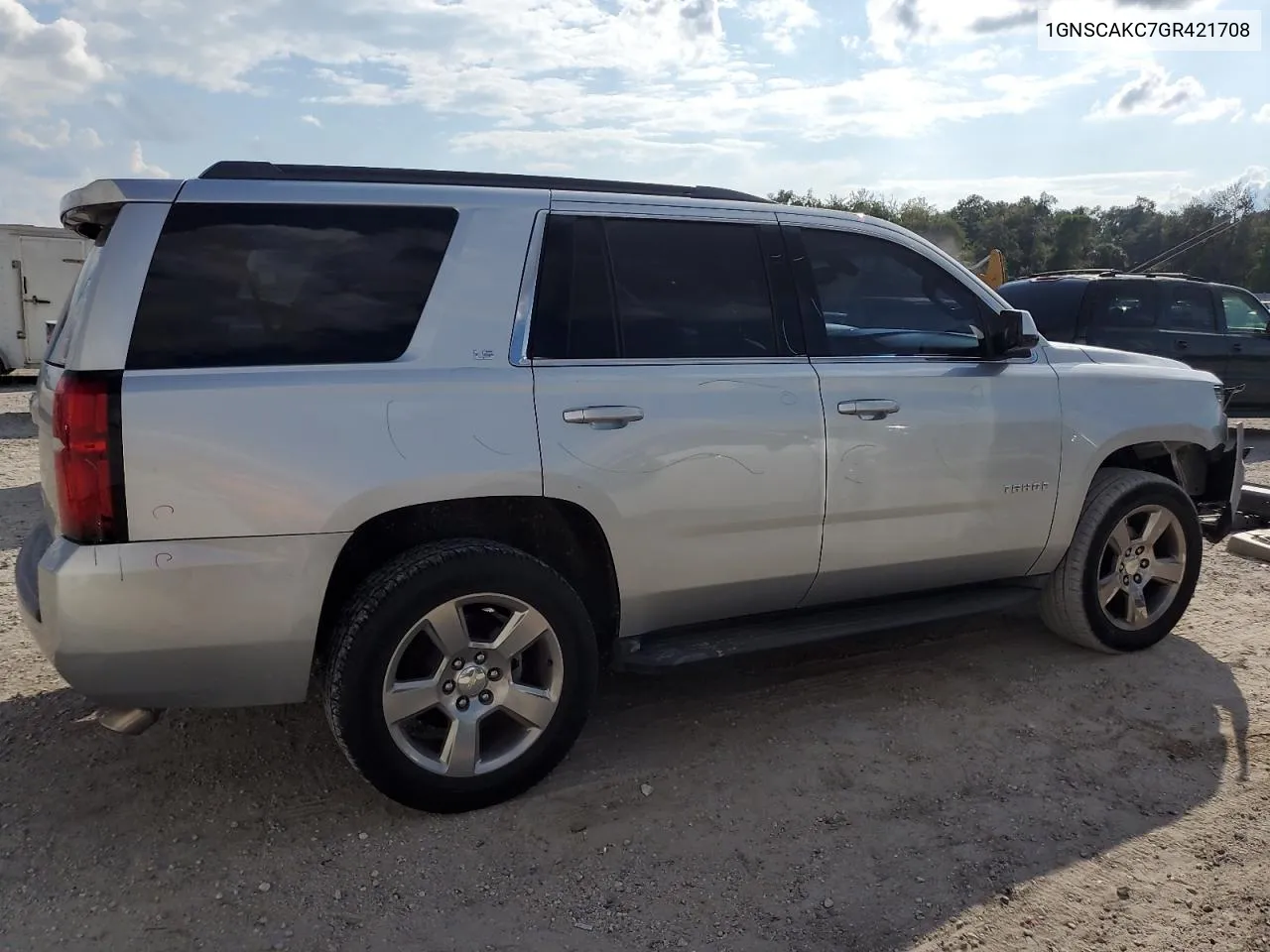 2016 Chevrolet Tahoe C1500 Ls VIN: 1GNSCAKC7GR421708 Lot: 72542524