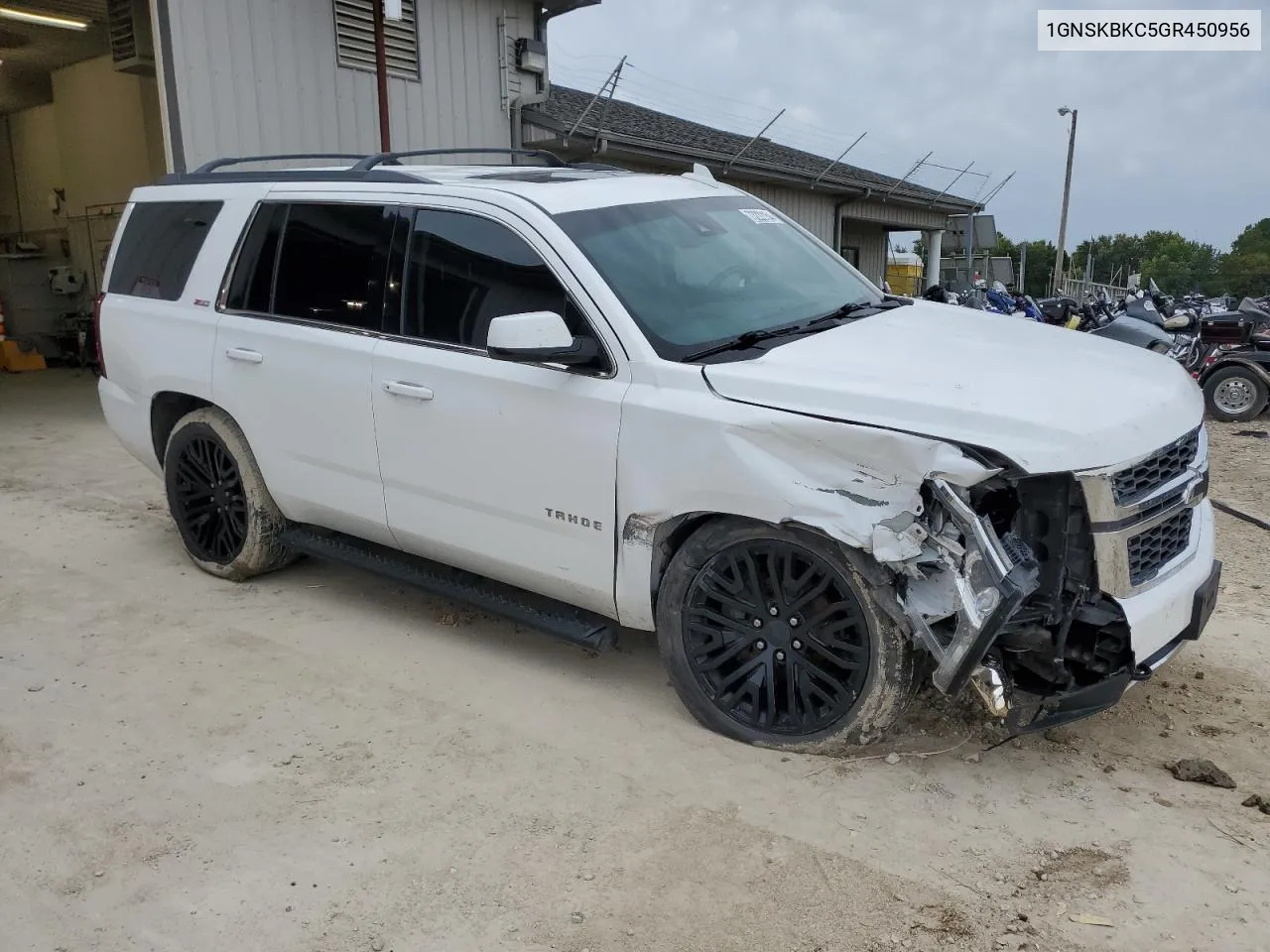 1GNSKBKC5GR450956 2016 Chevrolet Tahoe K1500 Lt