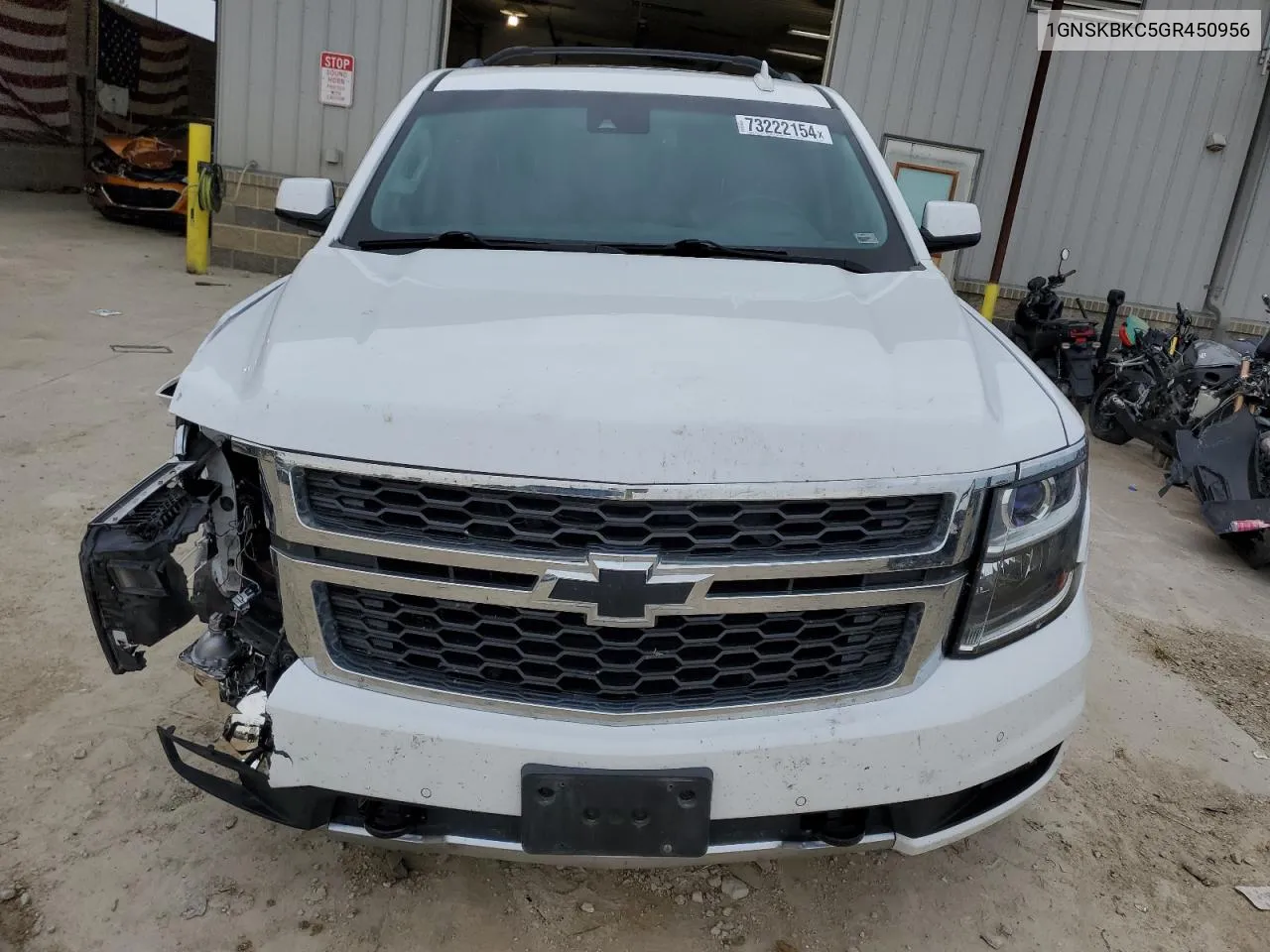 1GNSKBKC5GR450956 2016 Chevrolet Tahoe K1500 Lt