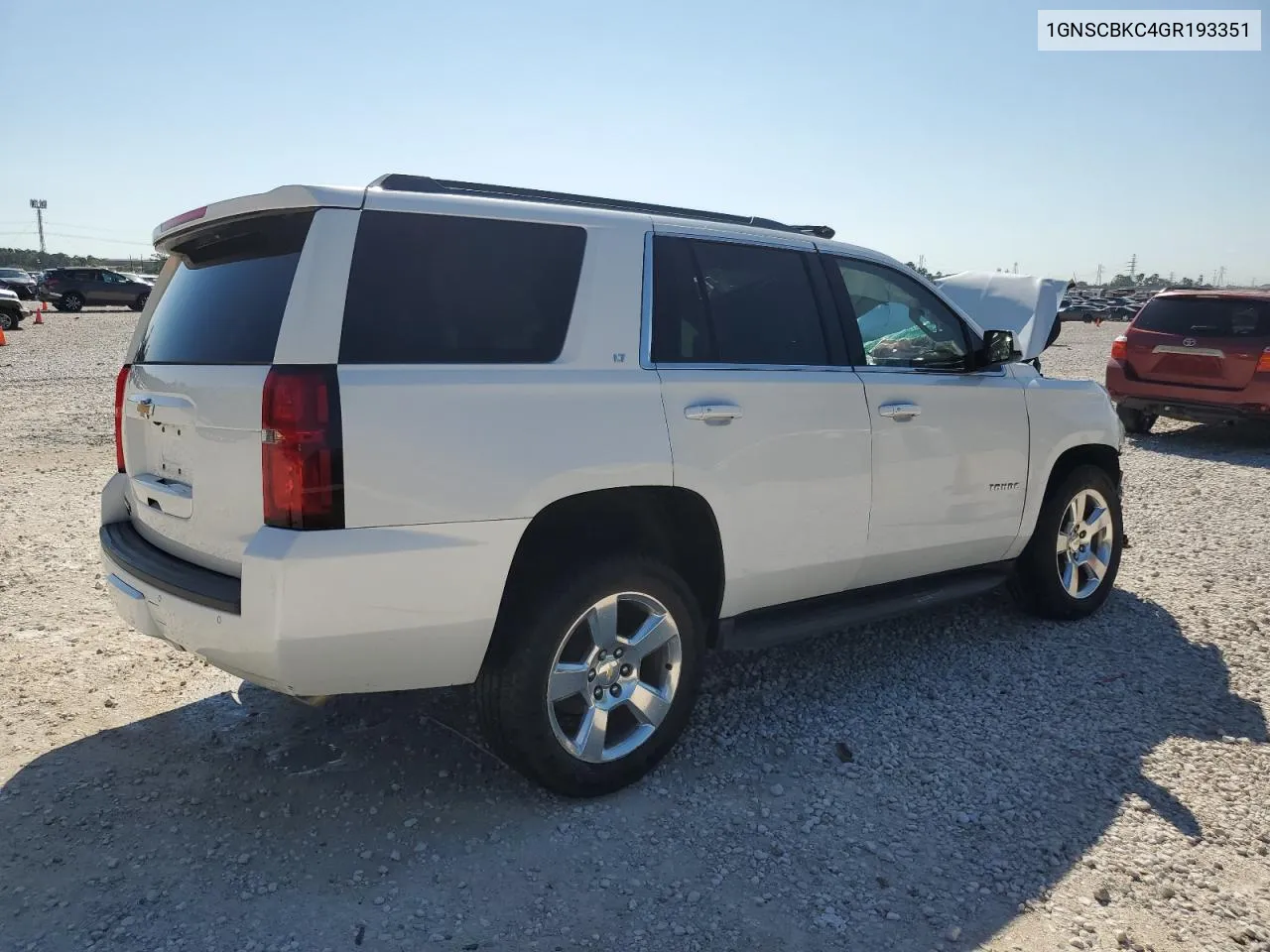 2016 Chevrolet Tahoe C1500 Lt VIN: 1GNSCBKC4GR193351 Lot: 73312084