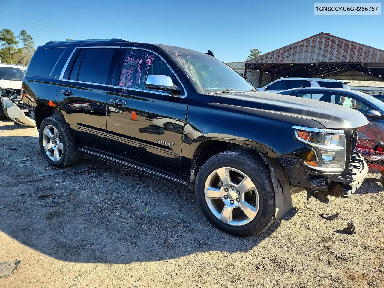 1GNSCCKC6GR266757 2016 Chevrolet Tahoe C1500 Ltz