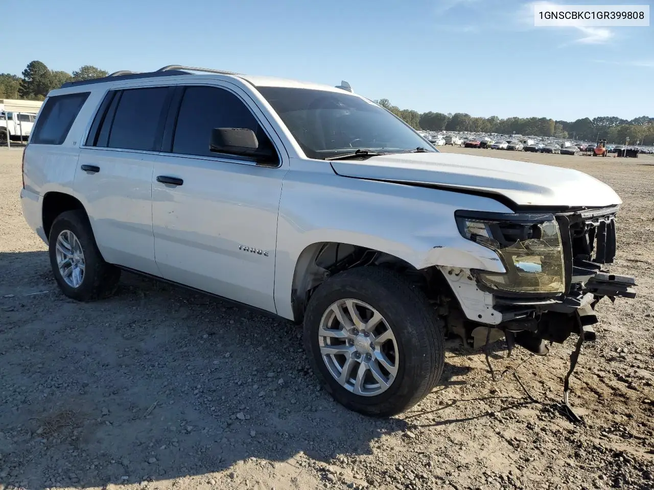 1GNSCBKC1GR399808 2016 Chevrolet Tahoe C1500 Lt
