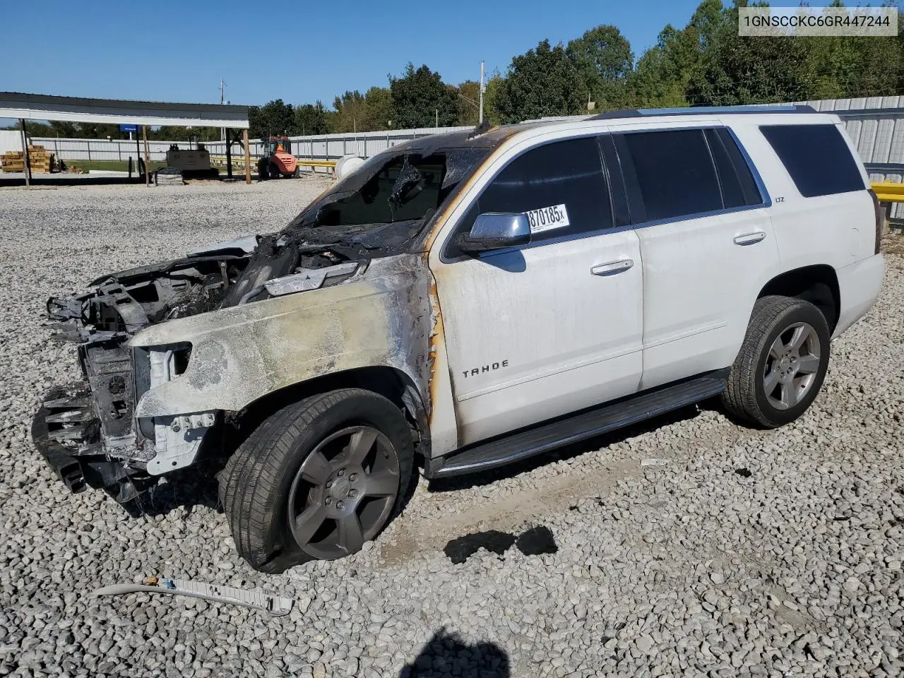 1GNSCCKC6GR447244 2016 Chevrolet Tahoe C1500 Ltz