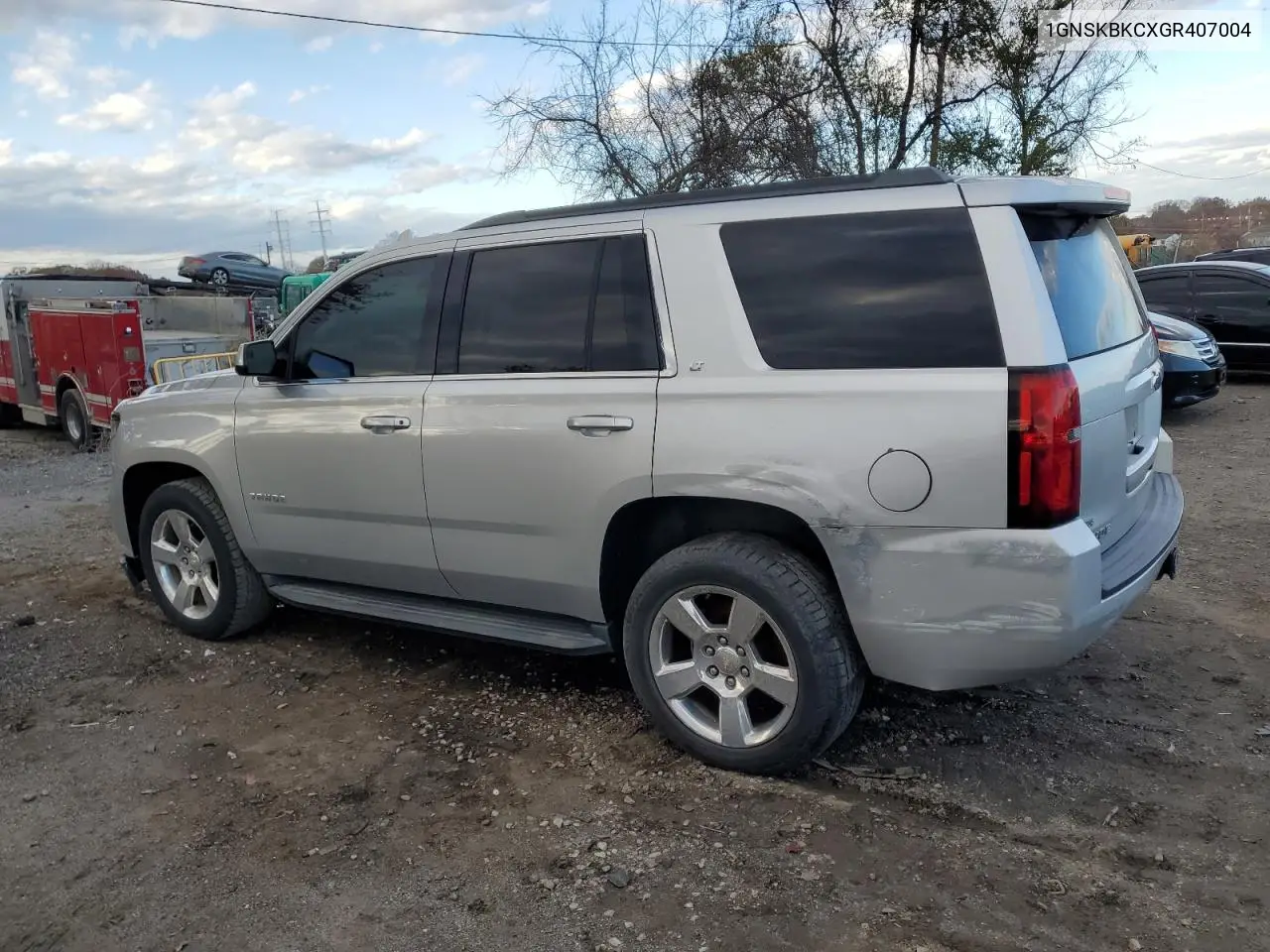1GNSKBKCXGR407004 2016 Chevrolet Tahoe K1500 Lt