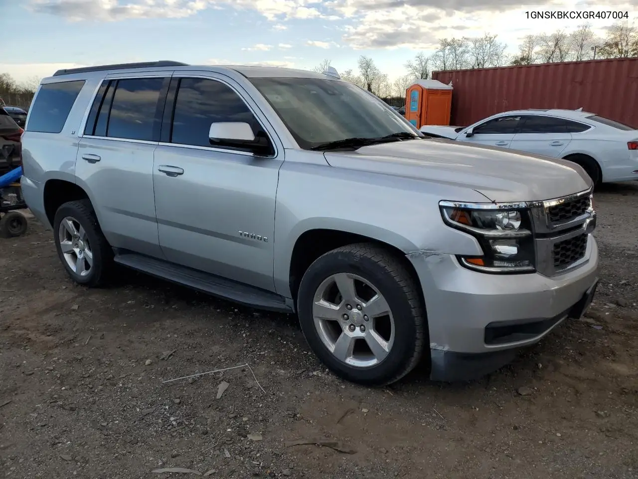 1GNSKBKCXGR407004 2016 Chevrolet Tahoe K1500 Lt