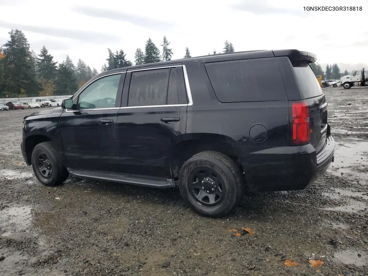 1GNSKDEC3GR318818 2016 Chevrolet Tahoe Police