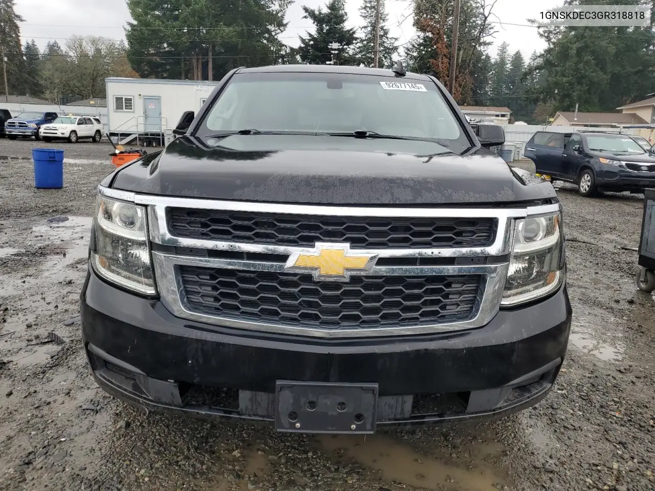 1GNSKDEC3GR318818 2016 Chevrolet Tahoe Police