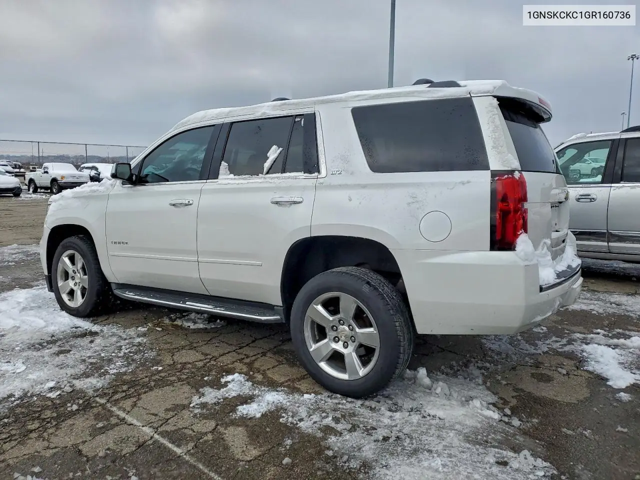 1GNSKCKC1GR160736 2016 Chevrolet Tahoe K1500 Ltz