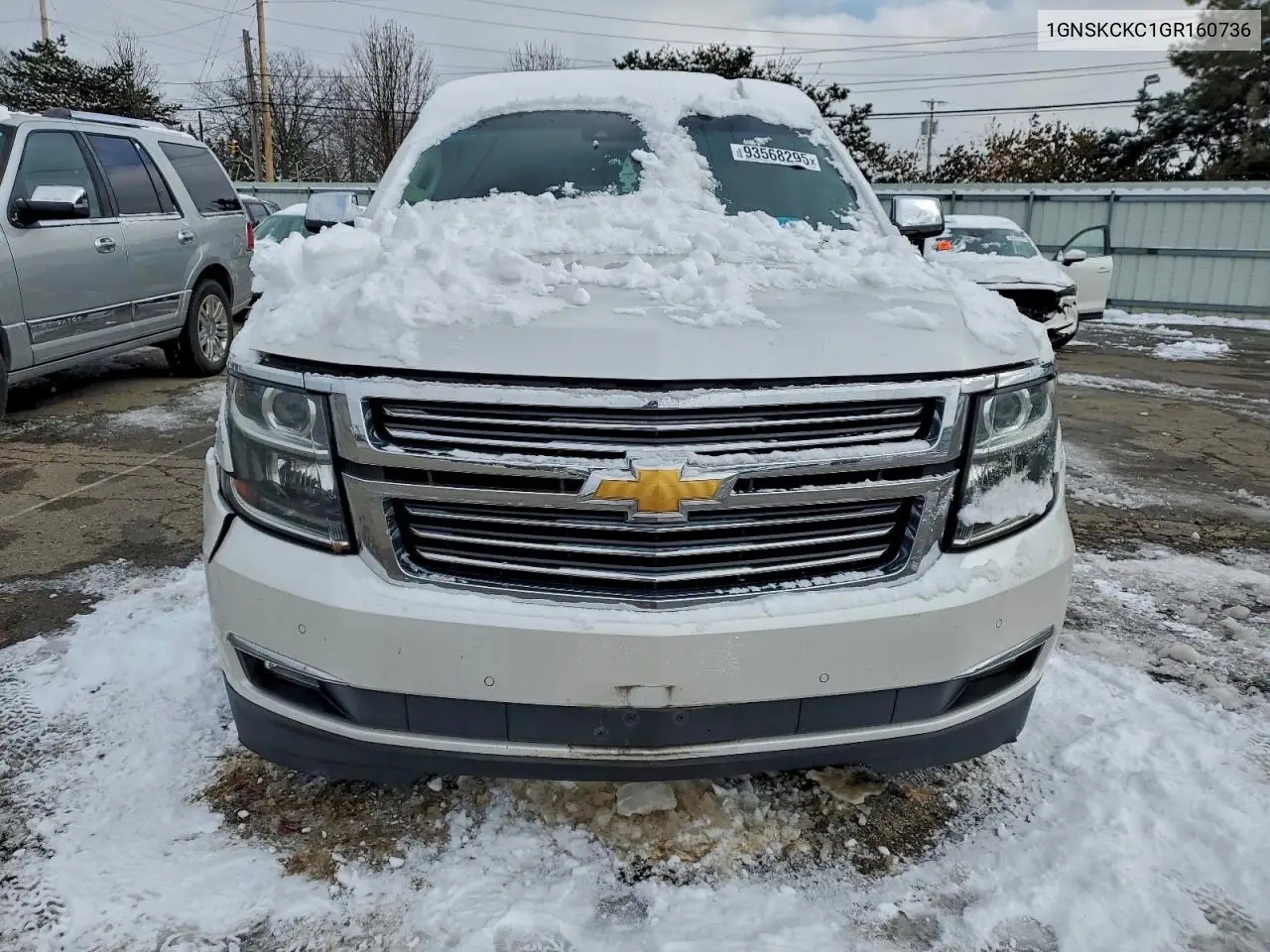 1GNSKCKC1GR160736 2016 Chevrolet Tahoe K1500 Ltz
