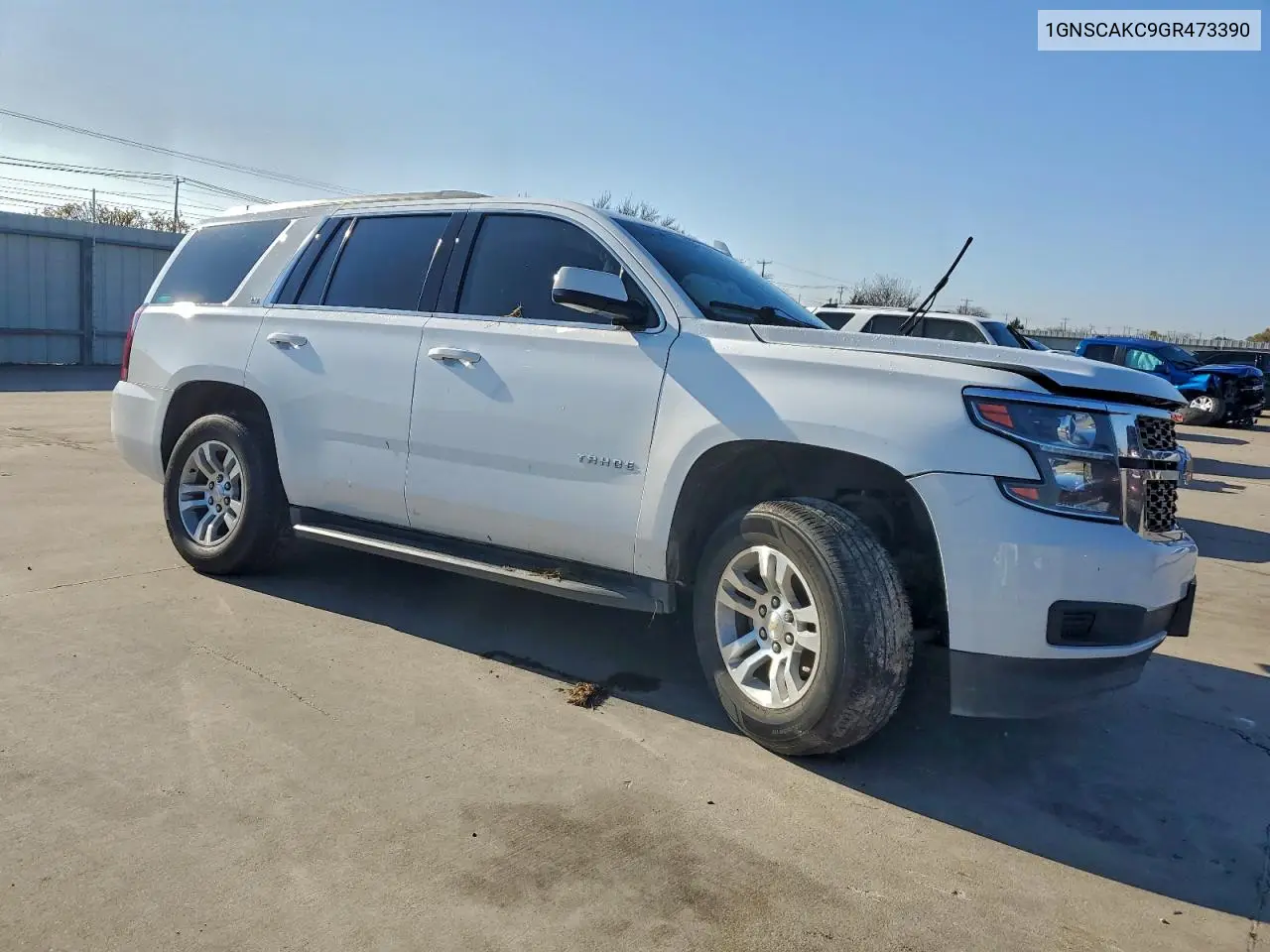 1GNSCAKC9GR473390 2016 Chevrolet Tahoe C1500 Ls